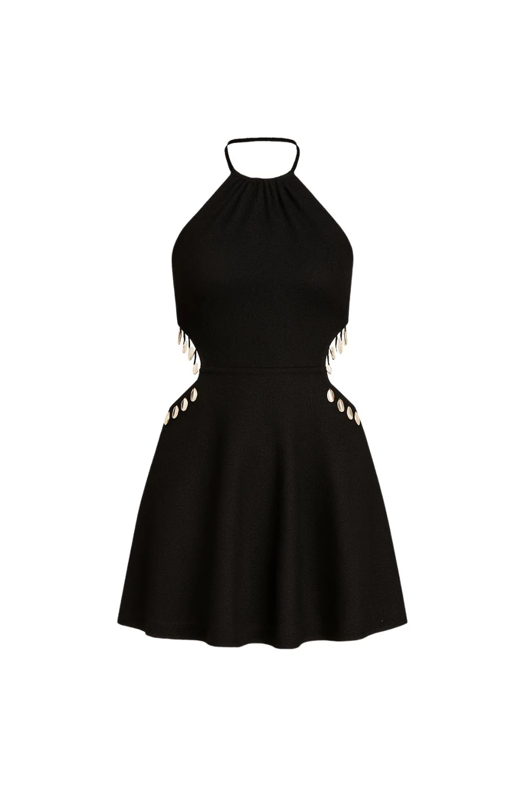 Alejandra Black Mini Dress - Image 10