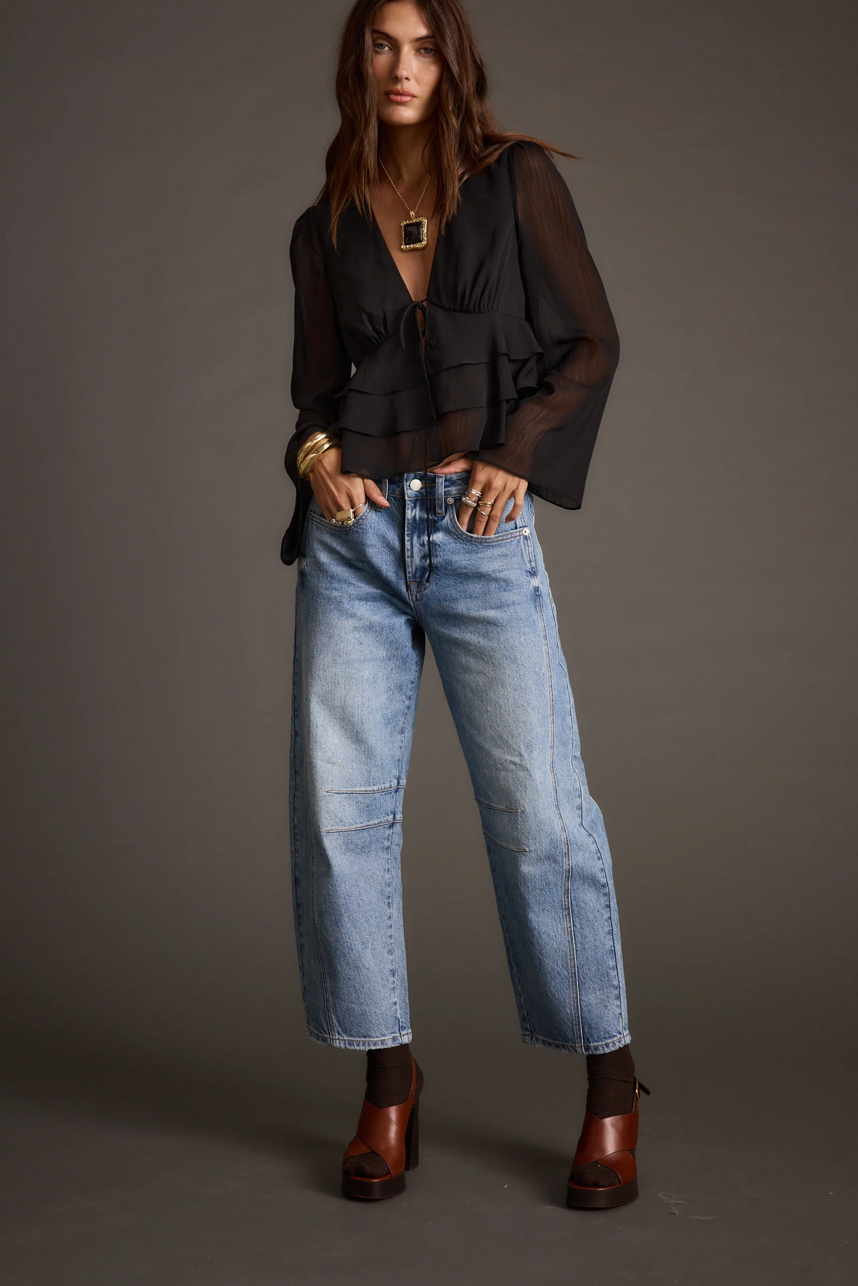 Alexa Black Blouse - Image 9