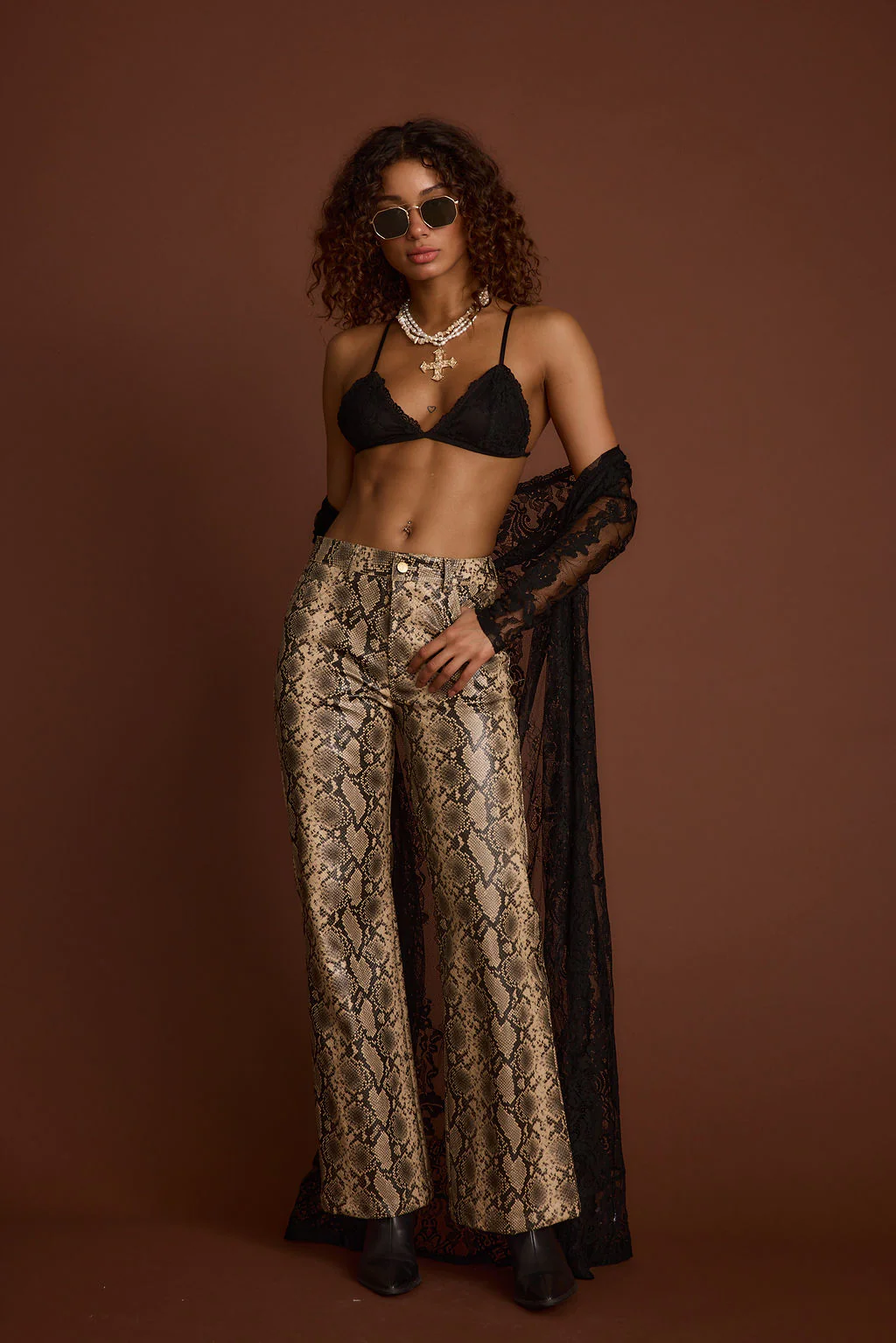 Ambrose Black Lace Bra - Image 9