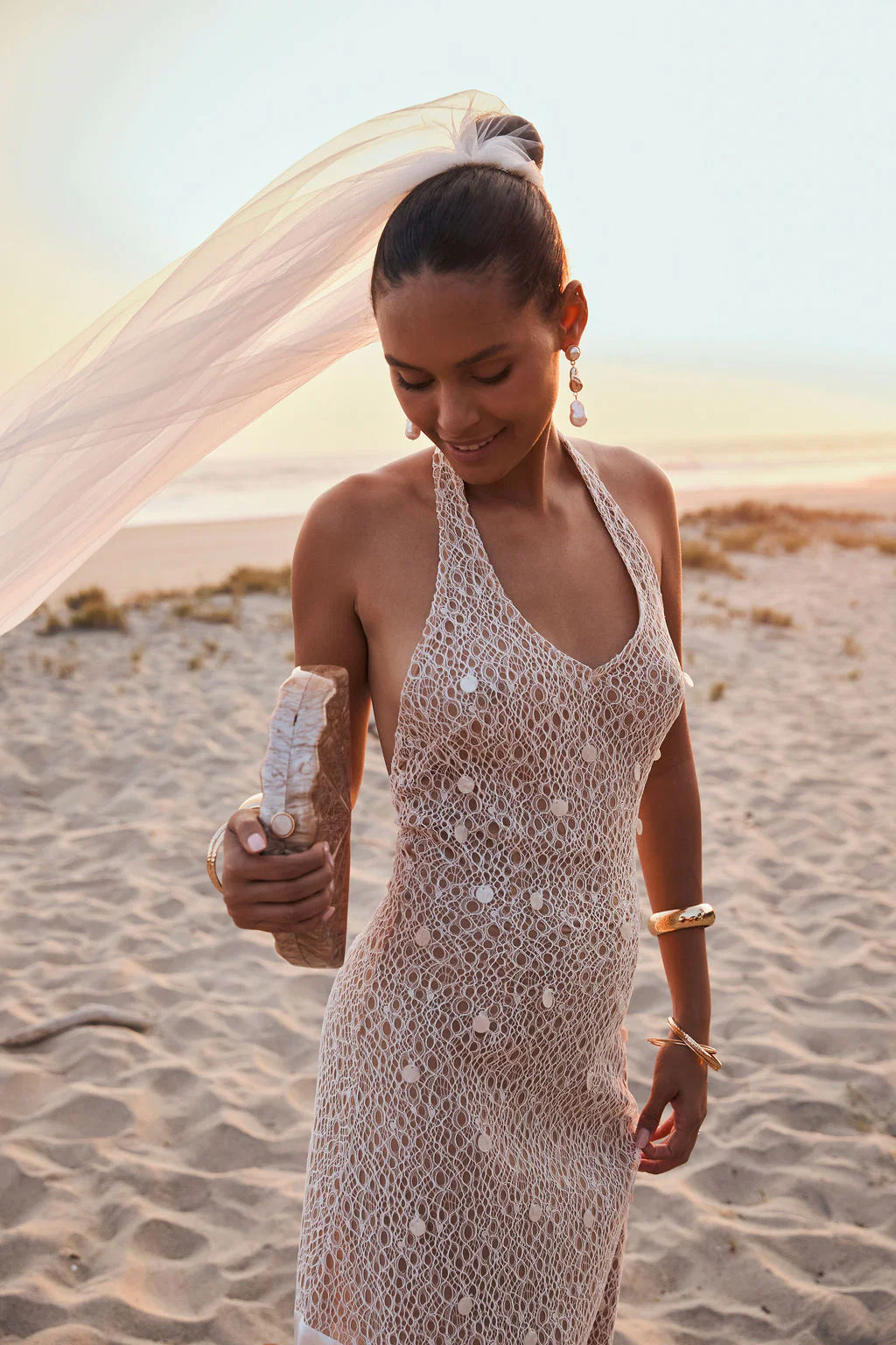 Anastasia Pearl Embellished Maxi Dress - Image 2