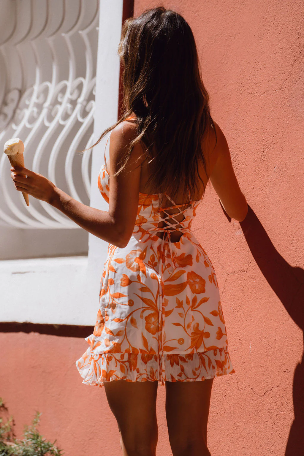 Belle Floral Mini Dress - Image 4