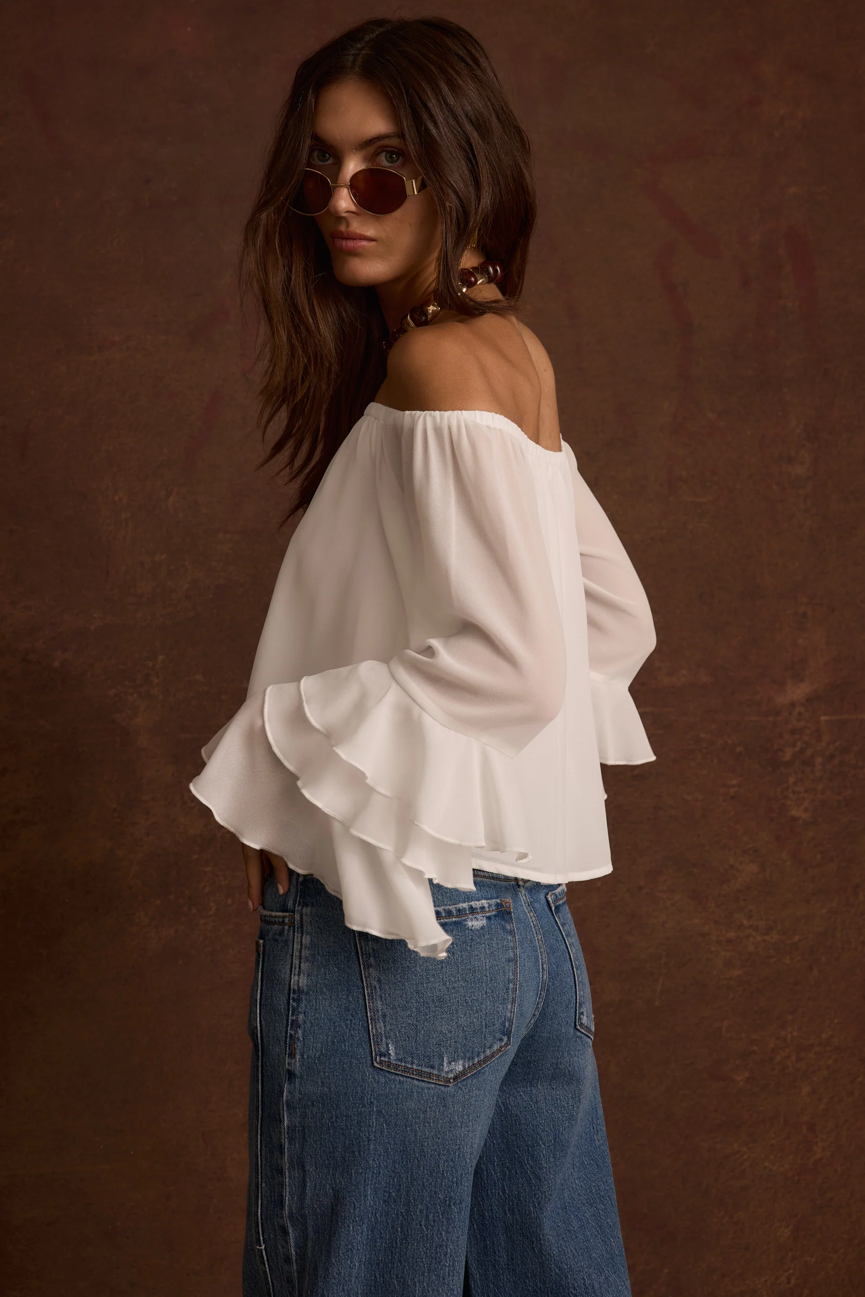 Brinley Off Shoulder Blouse - Image 6