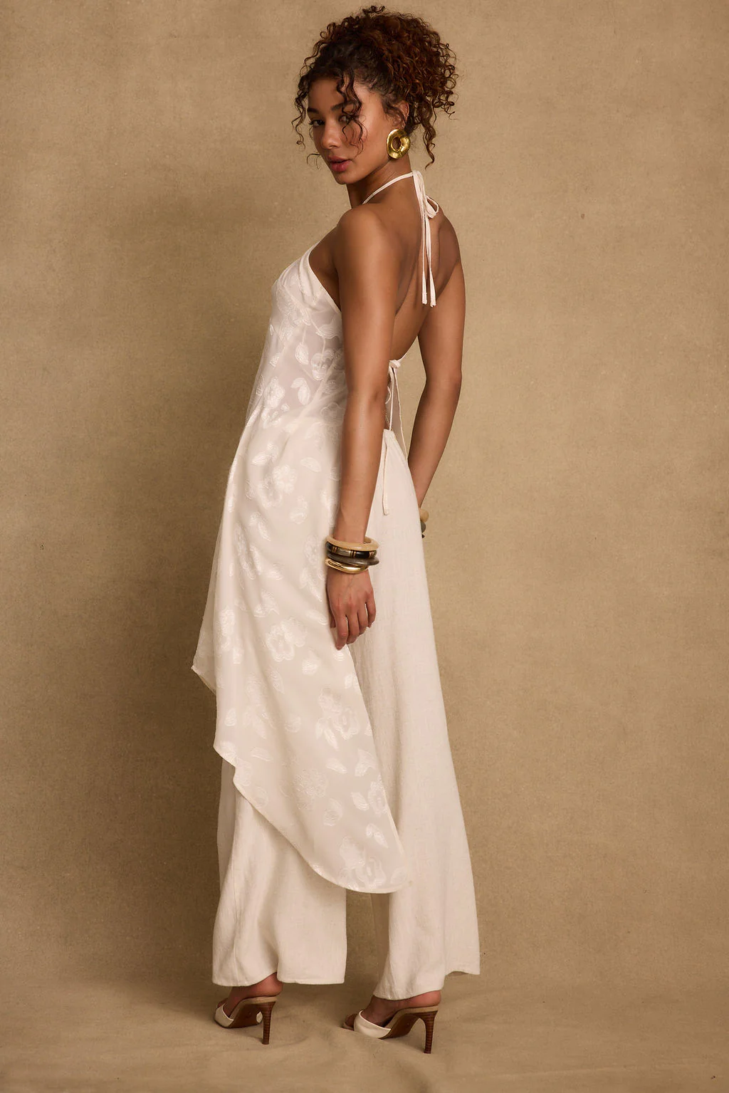 Bruma Ivory Flyaway Top - Image 9