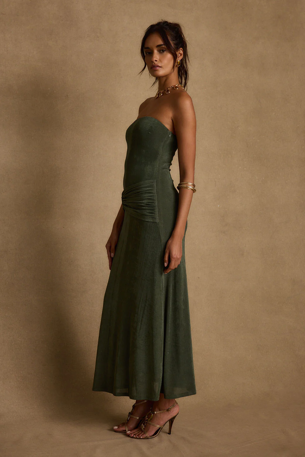 Cala Sol Emerald Maxi Dress - Image 6