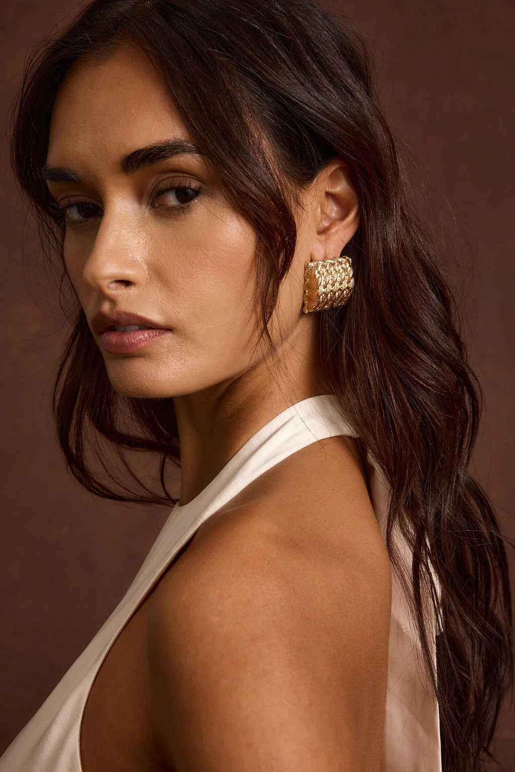 Calaia Gold Earrings - Image 3