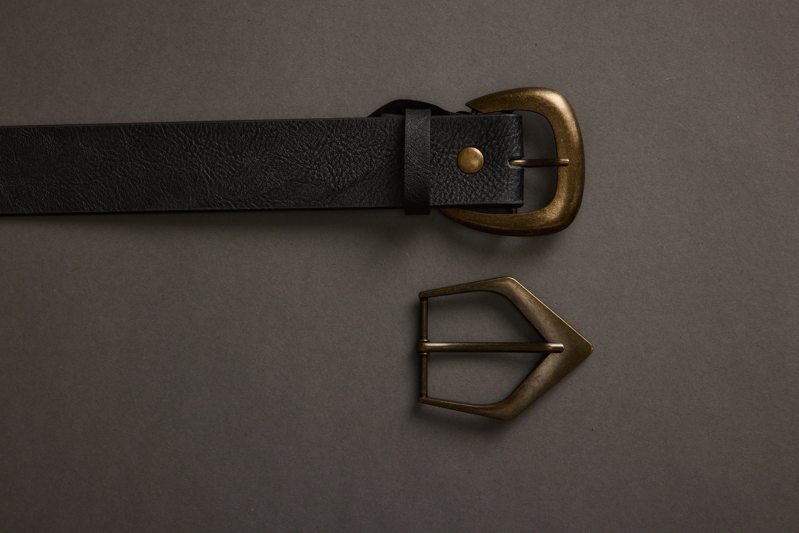 Calder Black Interchangeable Buckle Belt - Image 9