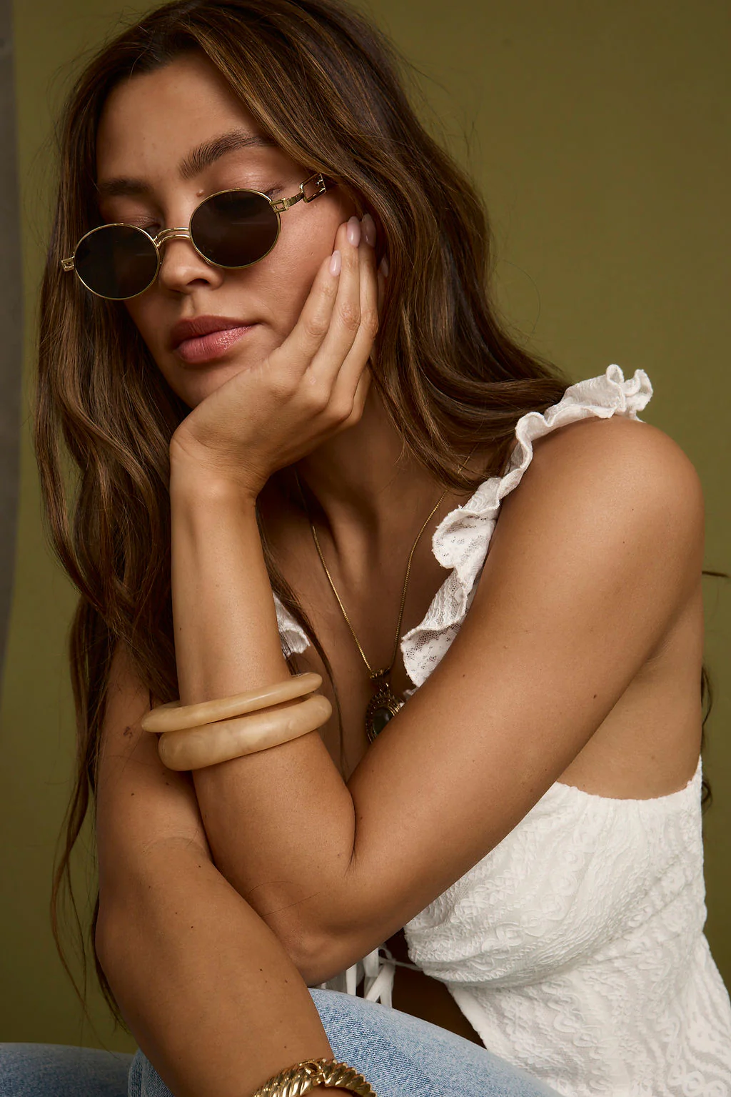 Calma Honey Bangle Set - Image 2