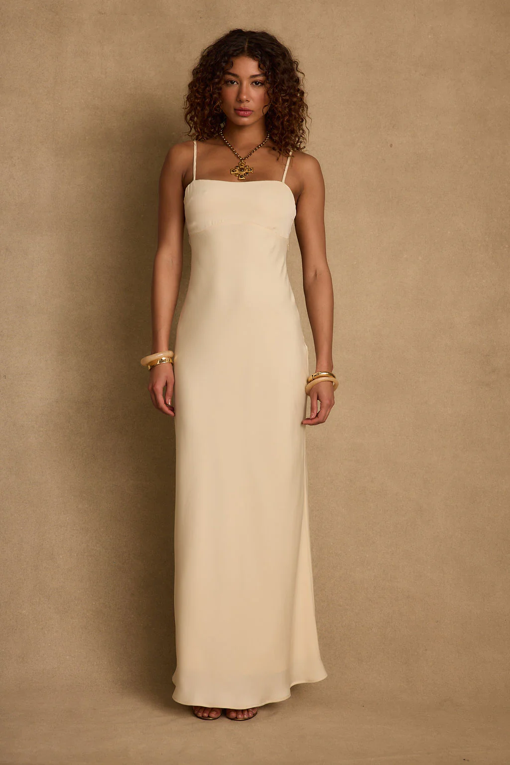 Canary Baby Yellow Maxi Dress - Image 3