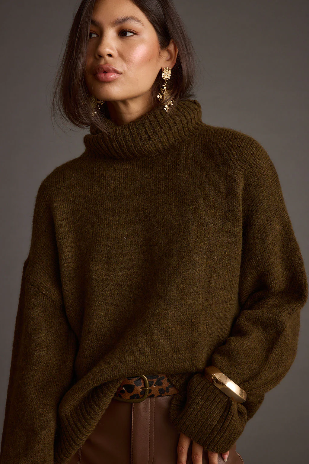 Cedar Oversized Sweater Turtleneck - Image 3