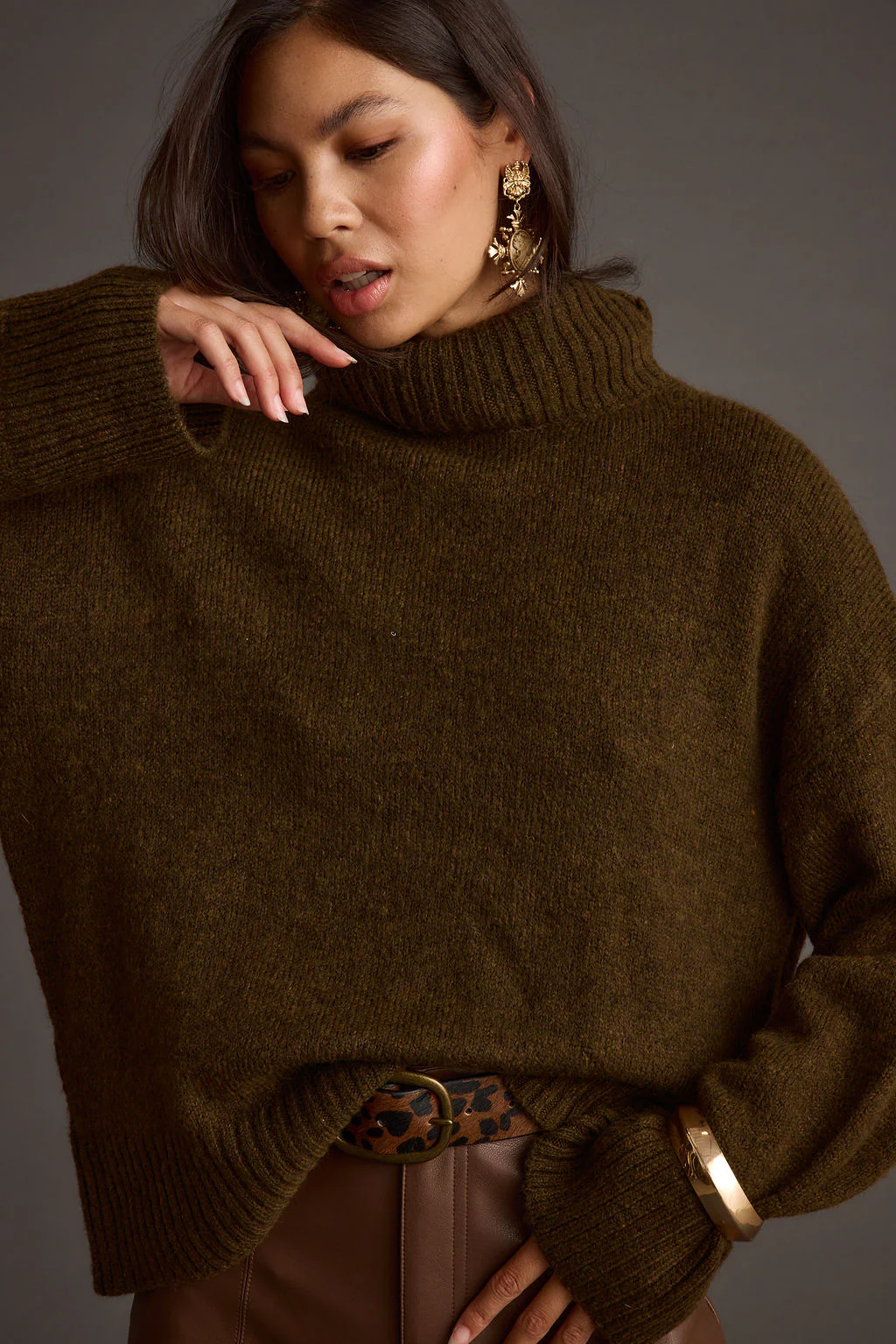 Cedar Oversized Sweater Turtleneck - Image 7