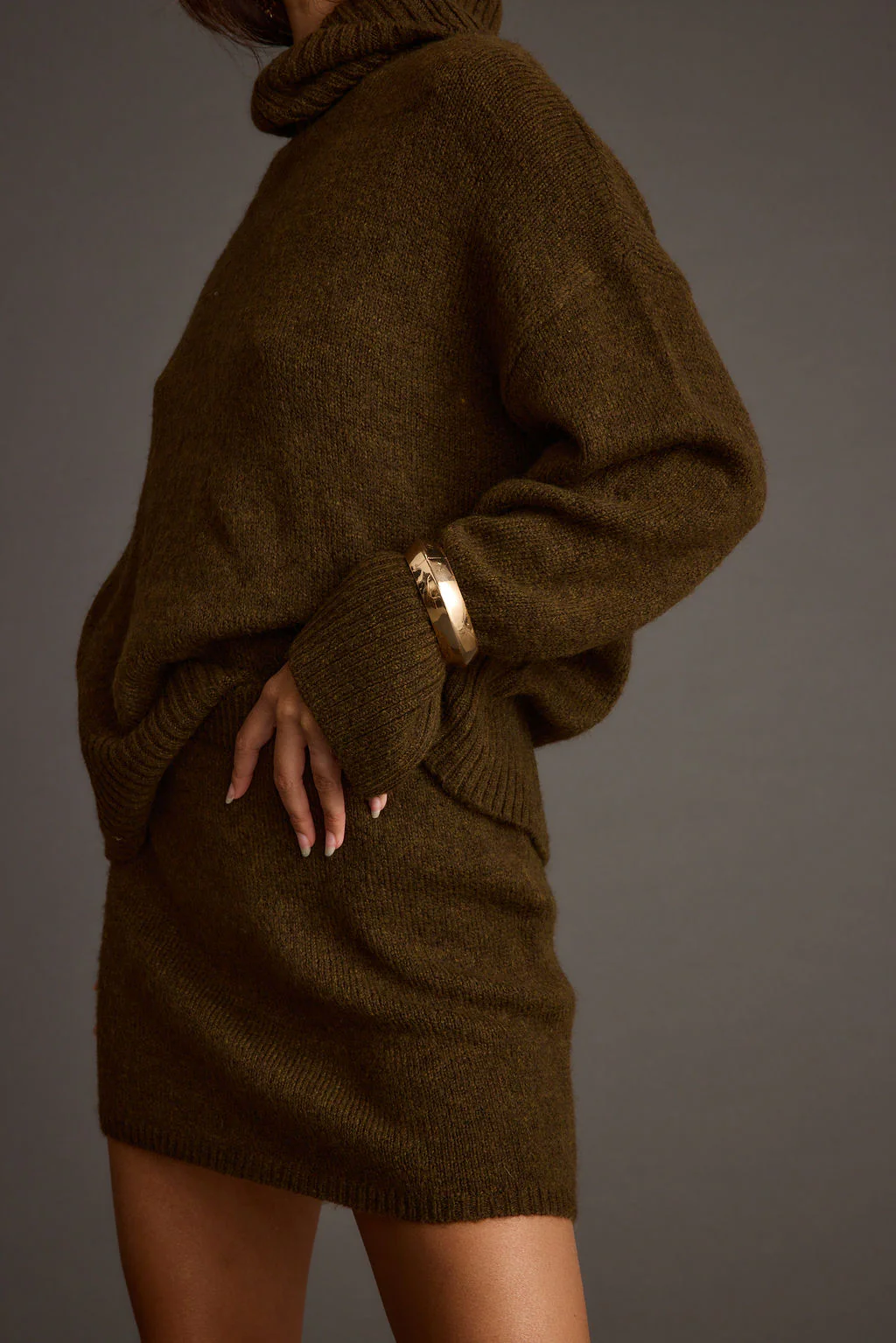 Cedar Sweater Mini Skirt - Image 6