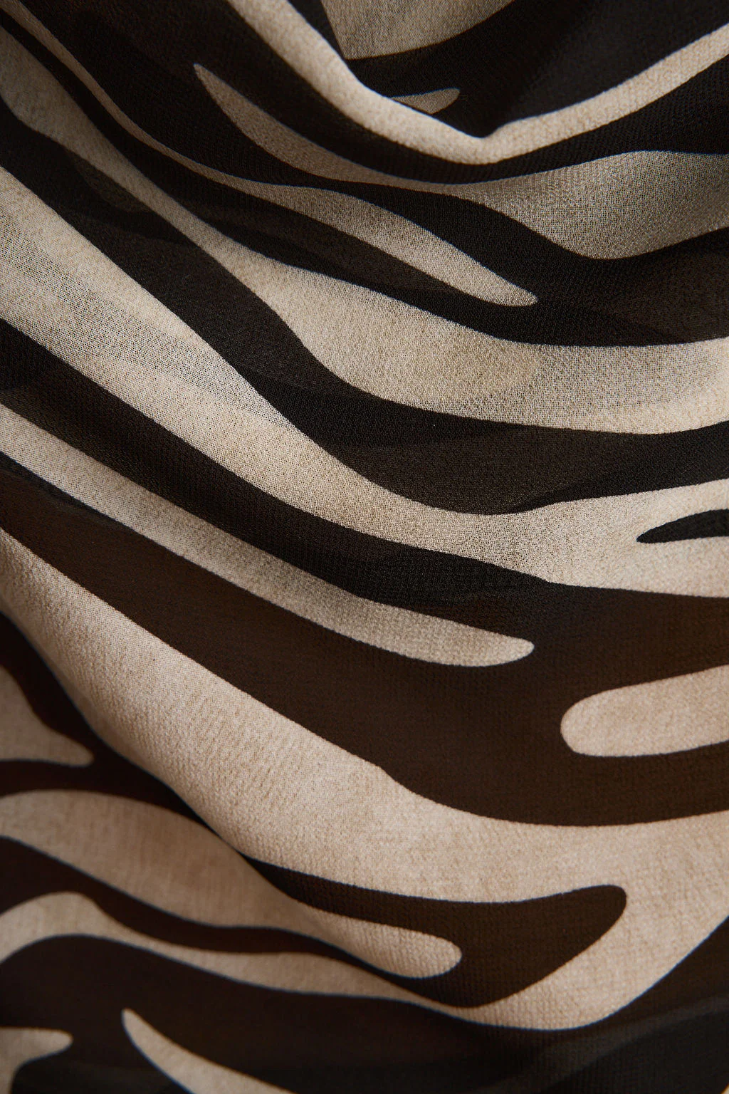 Celia Zebra Cowl Neck Tank - Image 8
