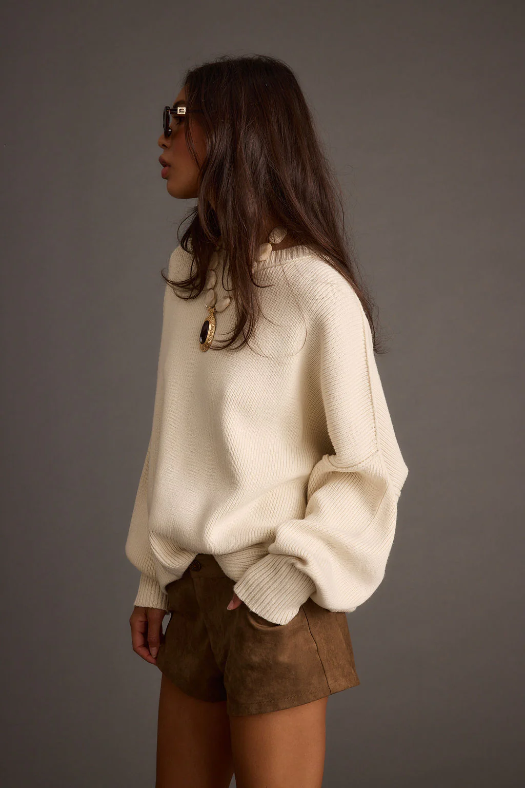 Chelsea Cream Sweater - Image 11