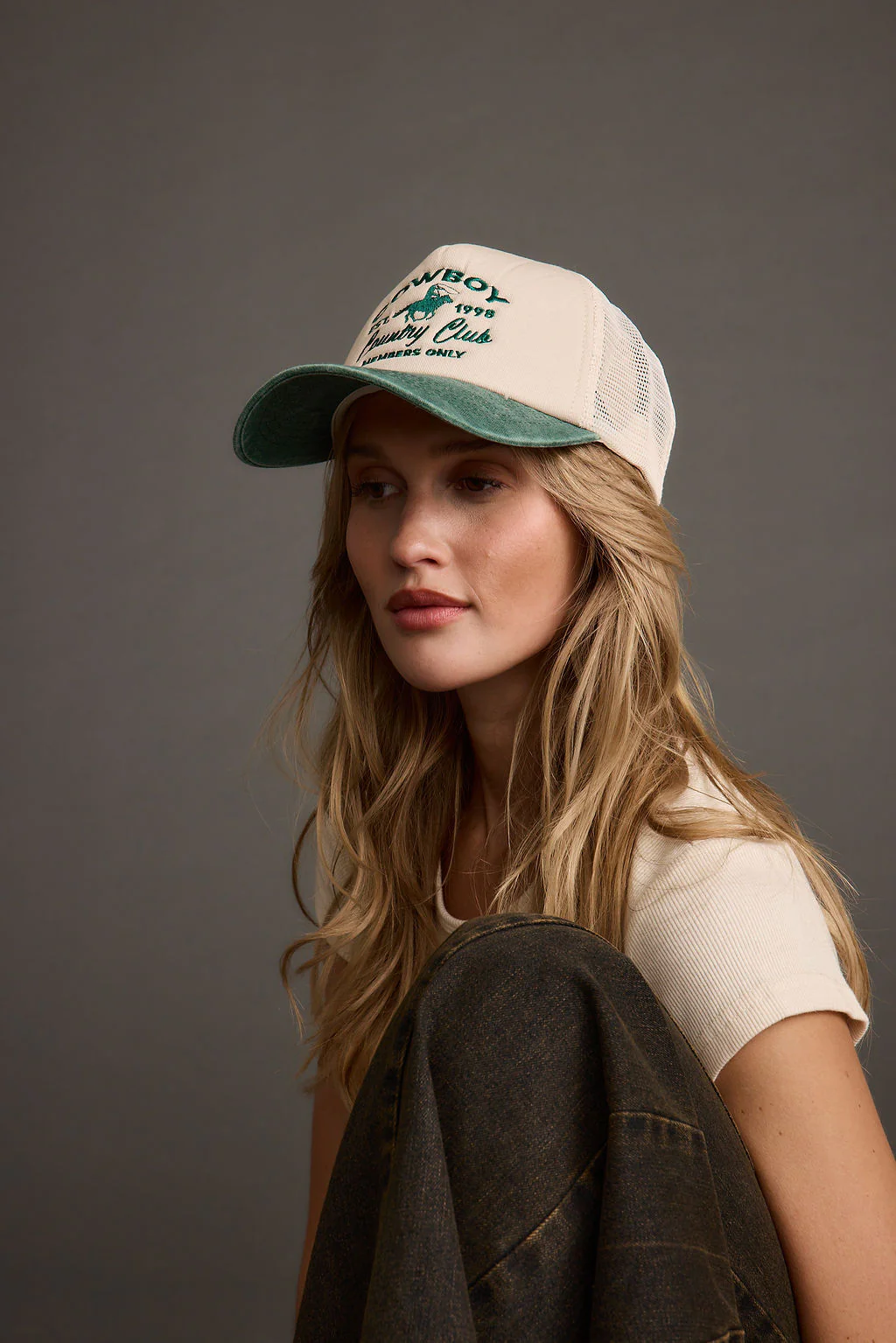 Cowboy Country Club Trucker Hat - Image 6