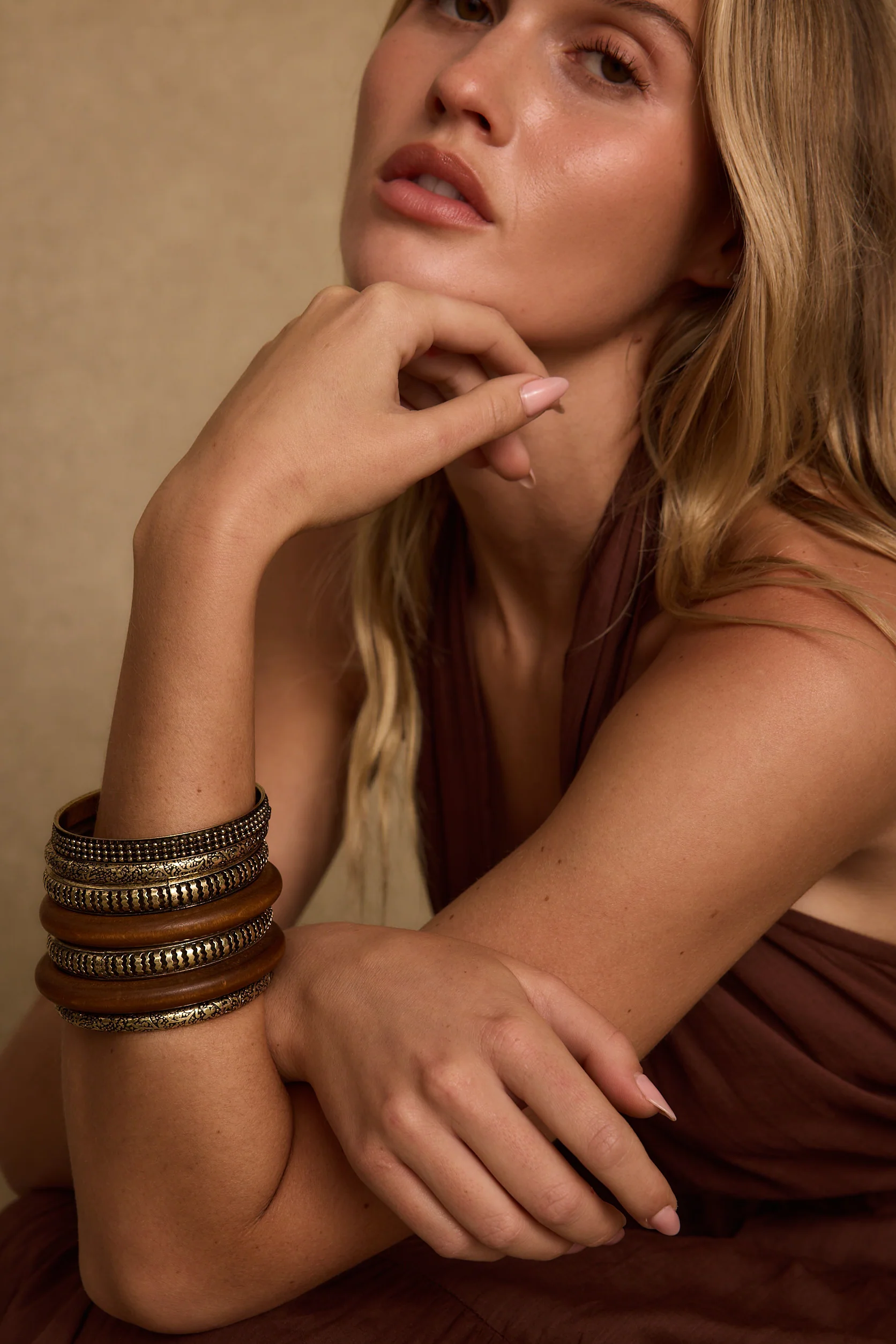 Cruz Artisan Bangle Set - Image 2