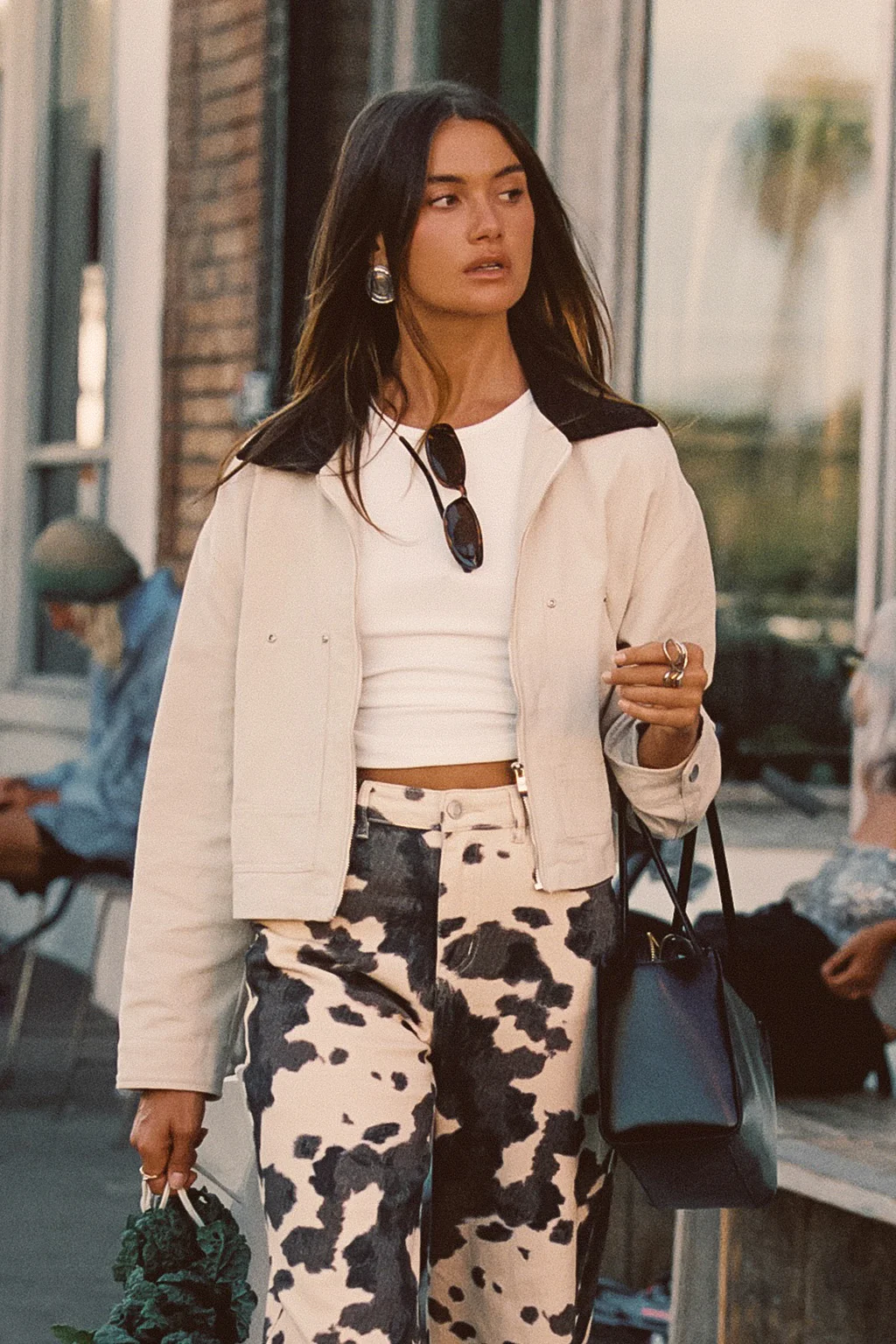 Cypress Light Khaki Cropped Barn Jacket - Image 6