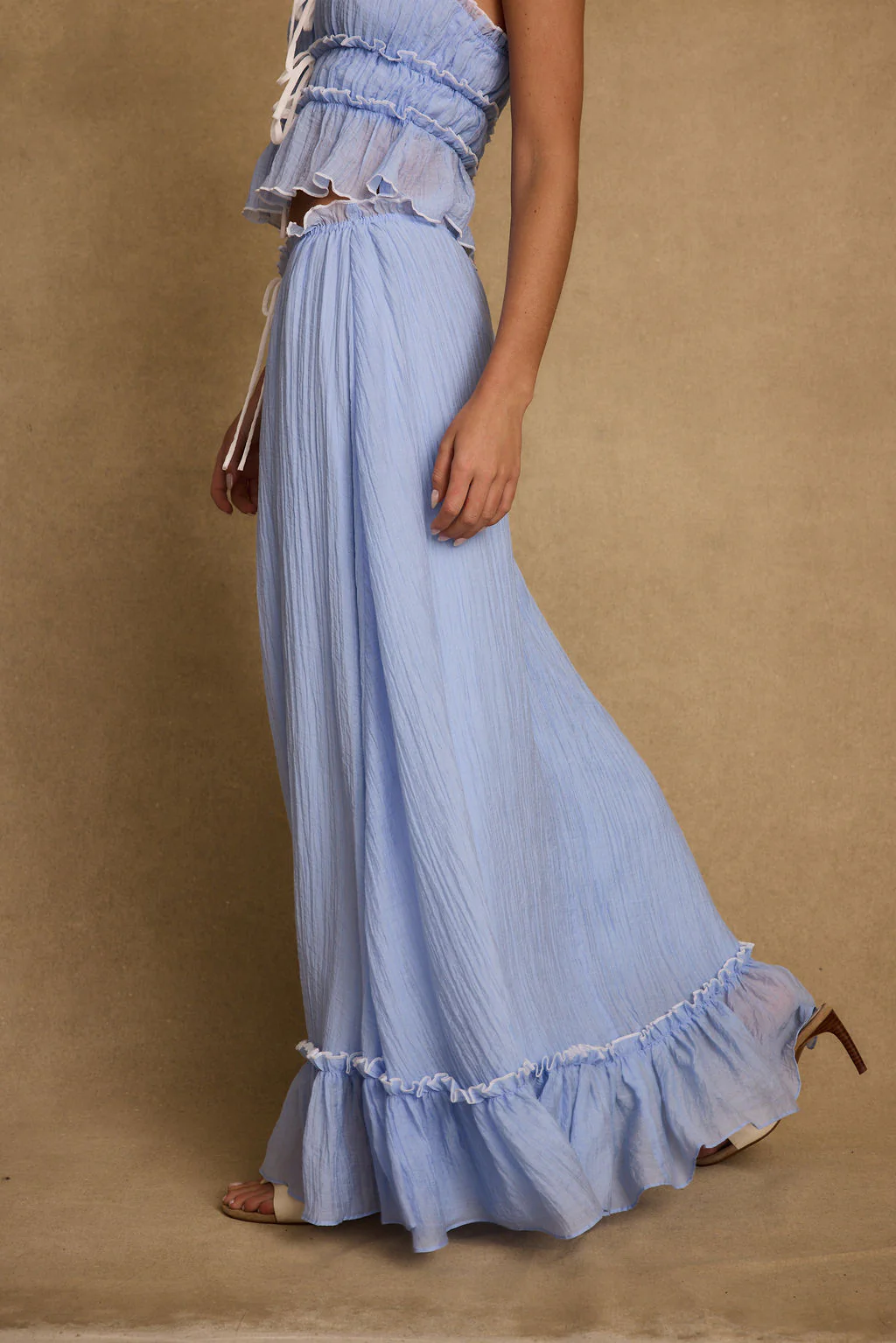 Dahlia Blue Maxi Skirt - Image 5