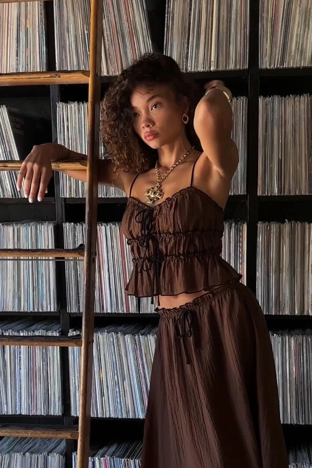 Dahlia Brown Tank - Image 4