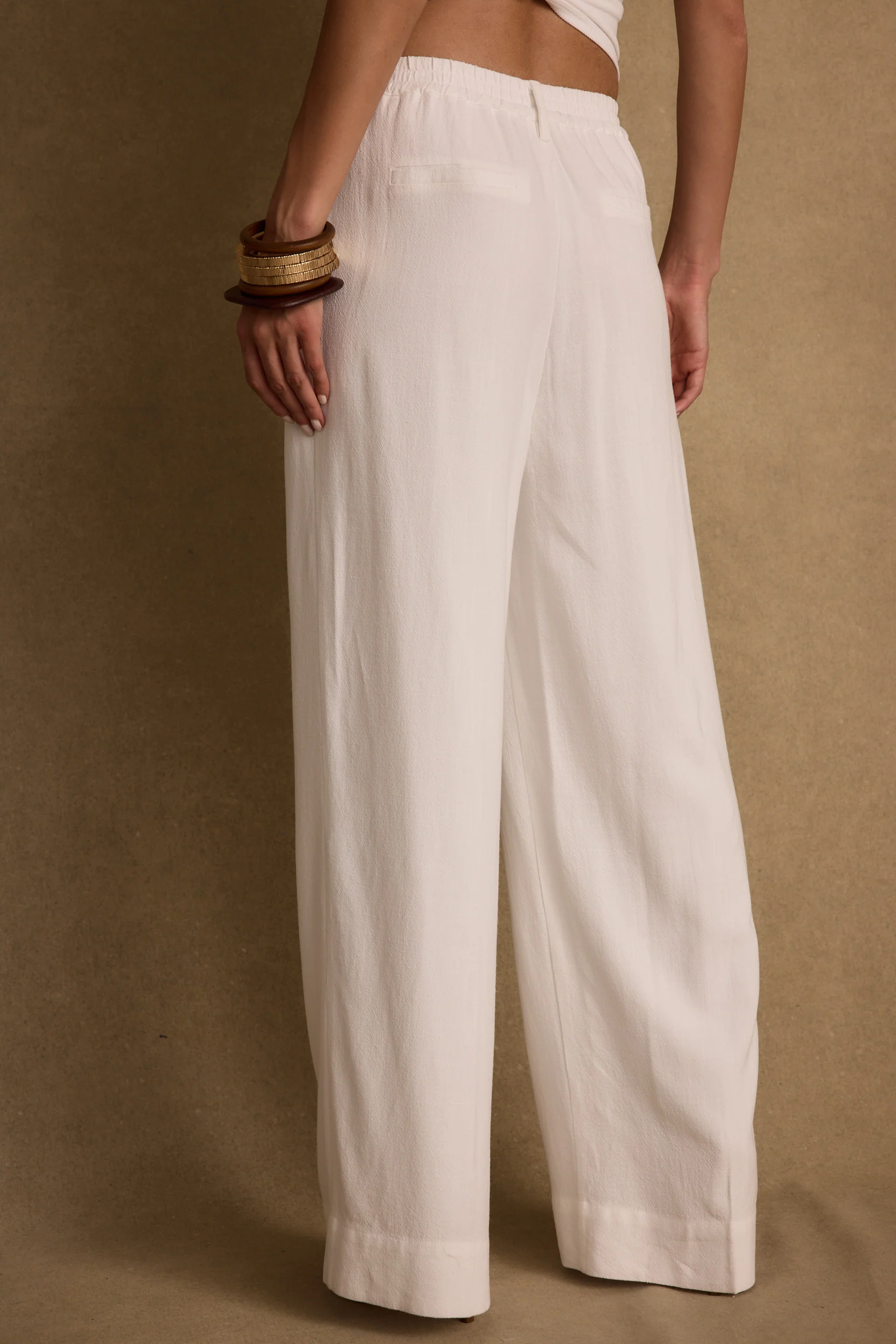 Diane White Linen Trouser - Image 5