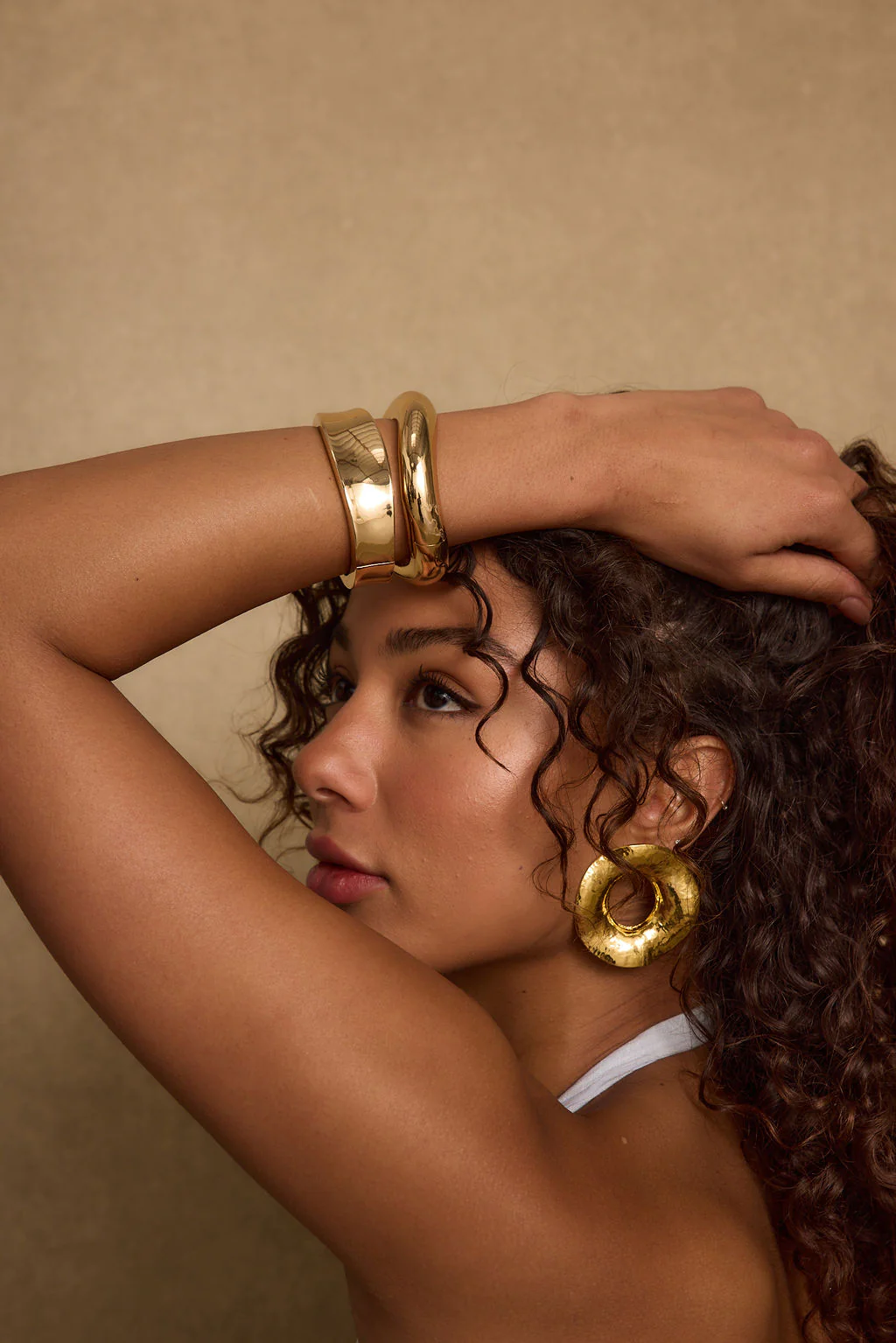 Elisa Gold Bangle Set - Image 6