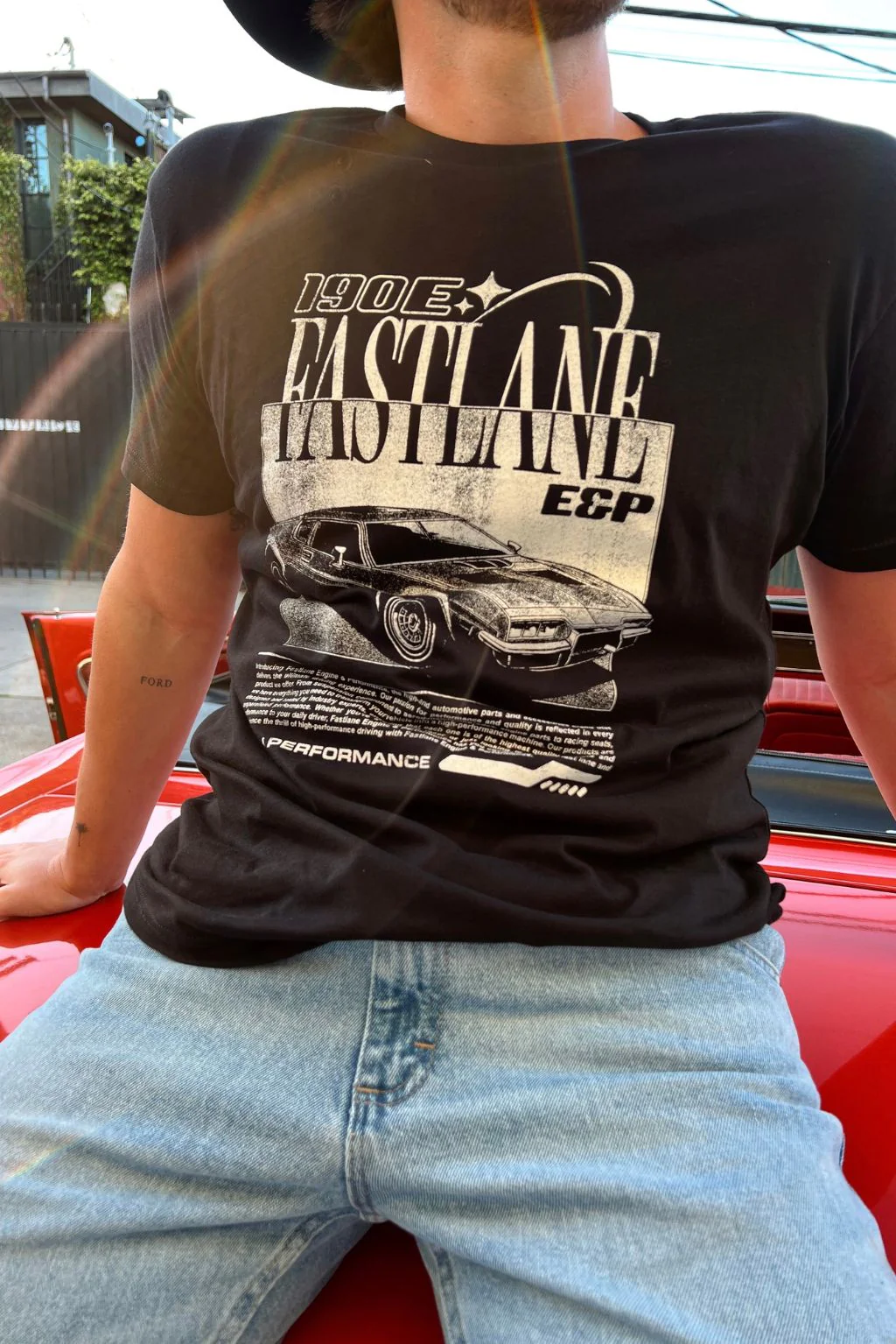 Fastlane Black Unisex Graphic Tee - Image 7