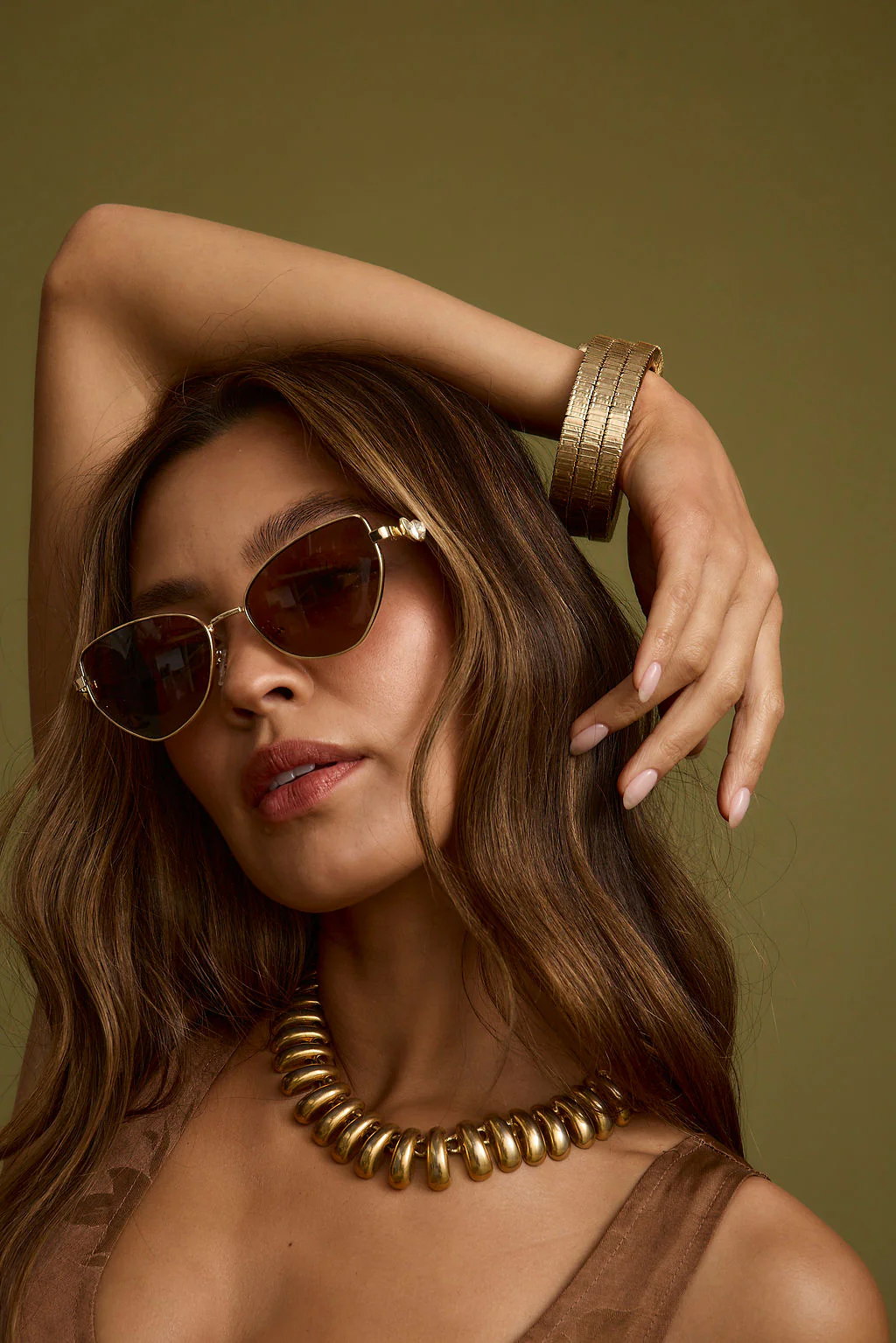 Forevermore Gold Metal Bangle - Image 5