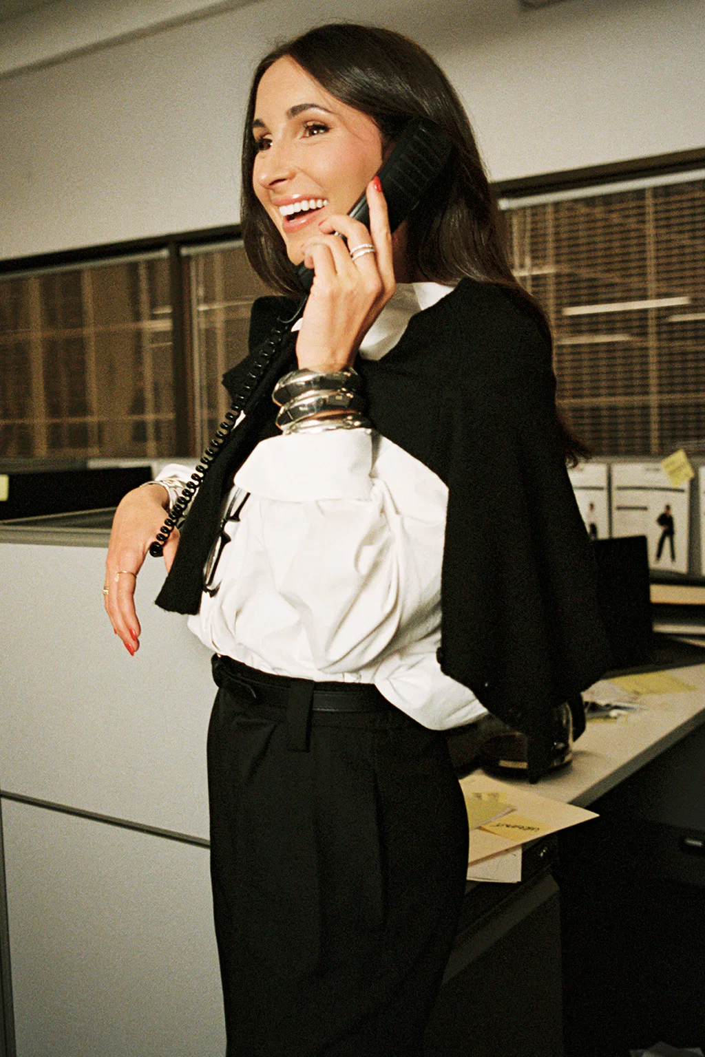 Gisele White Poplin Button Down - Image 5