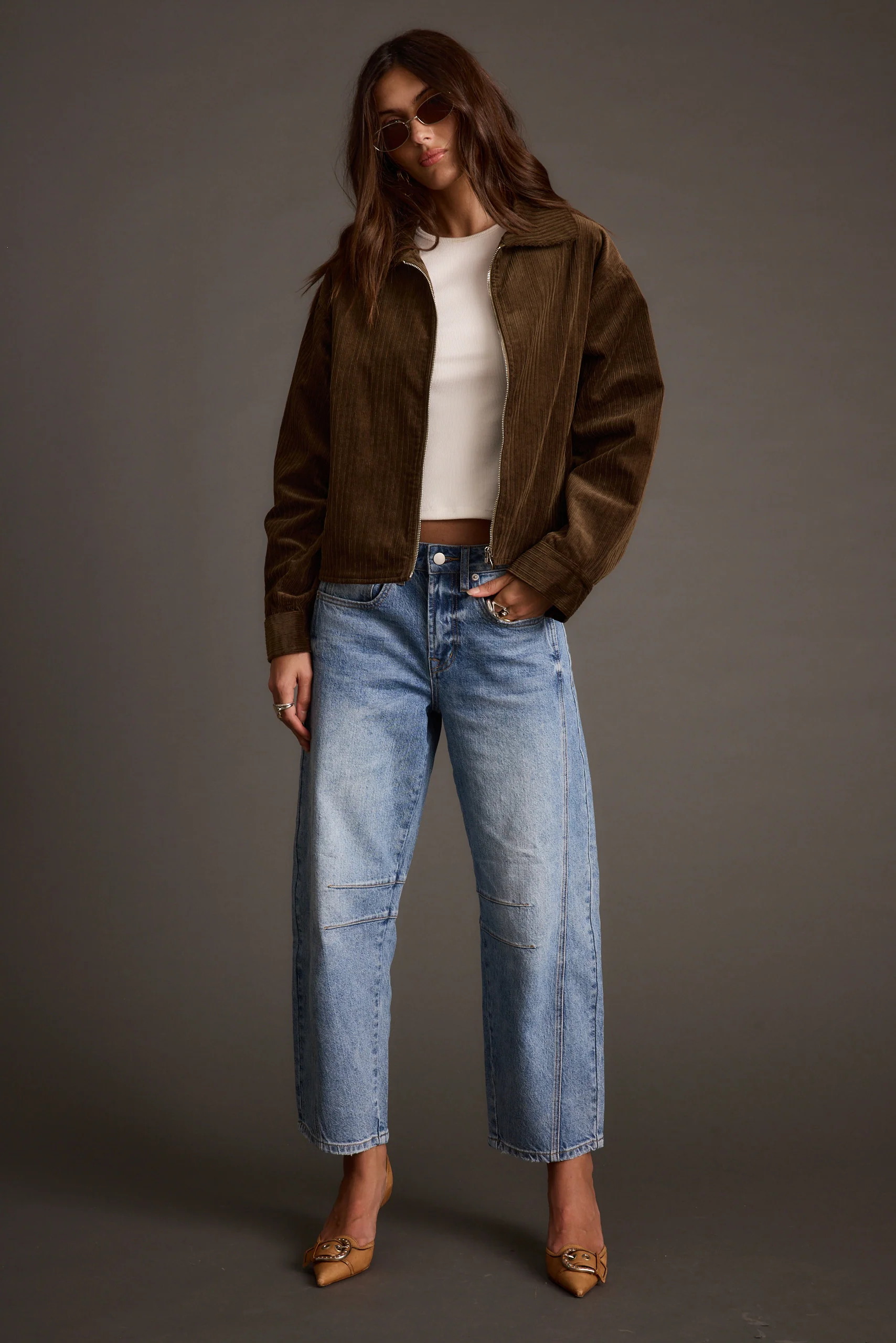 Gramercy Mocha Corduroy Jacket - Image 2