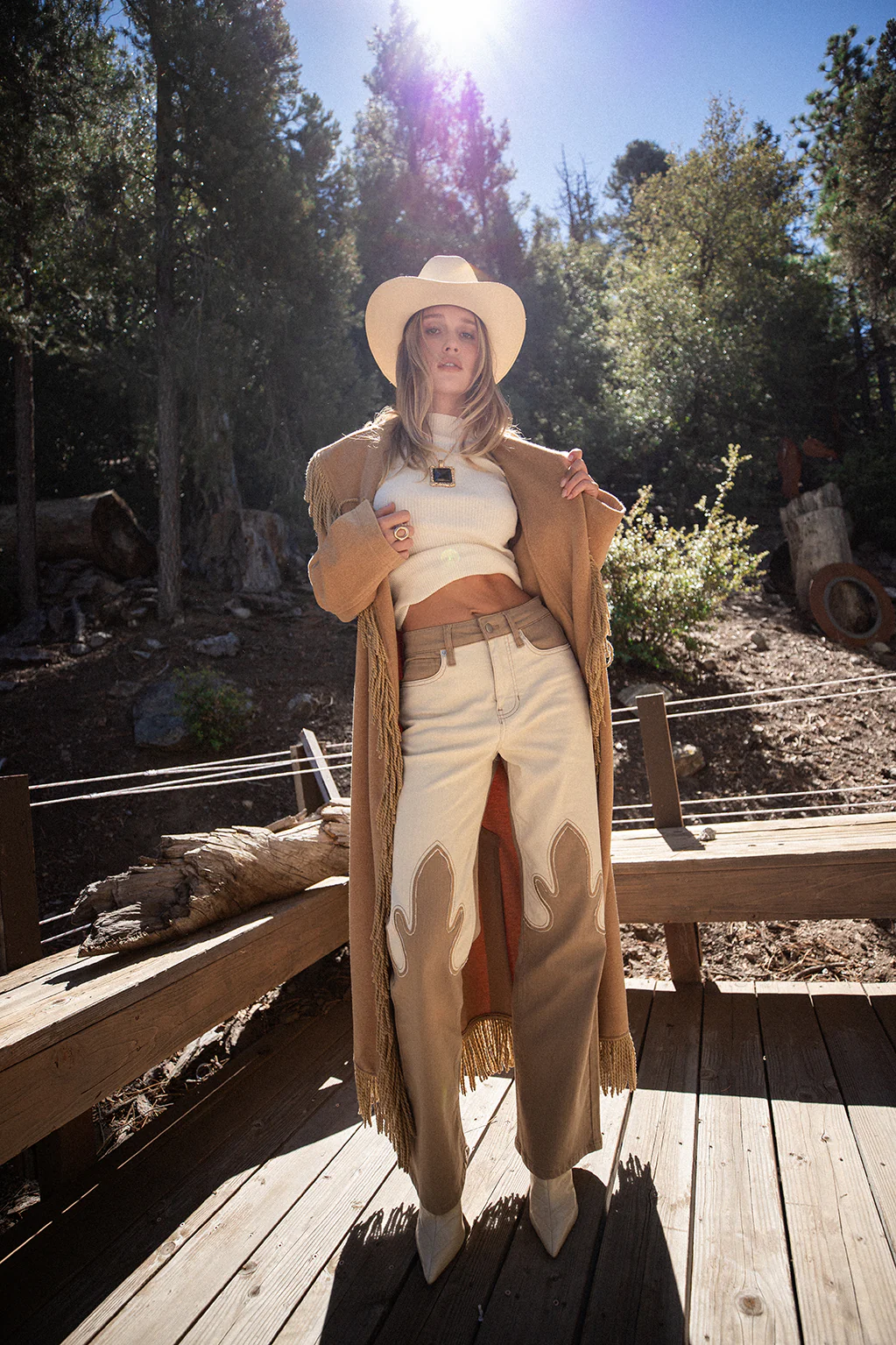 High Noon Two Tone Western Pants - Image 6