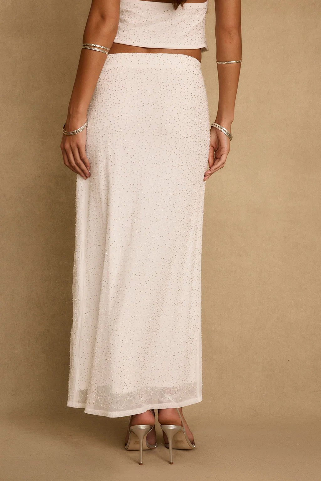 Ibiza White Maxi Skirt - Image 3