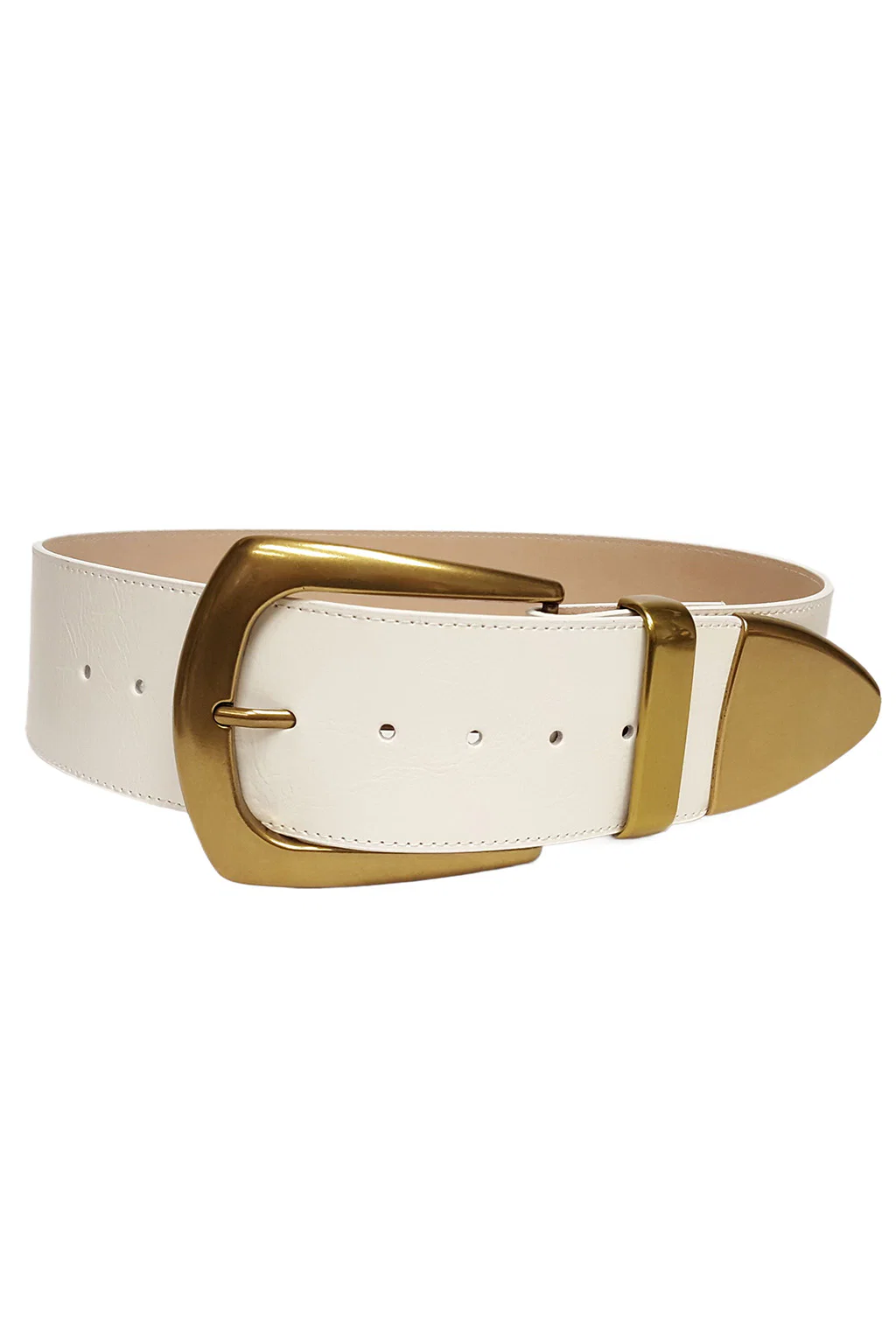 Jasper White And Gold Statement Belt - Image 2