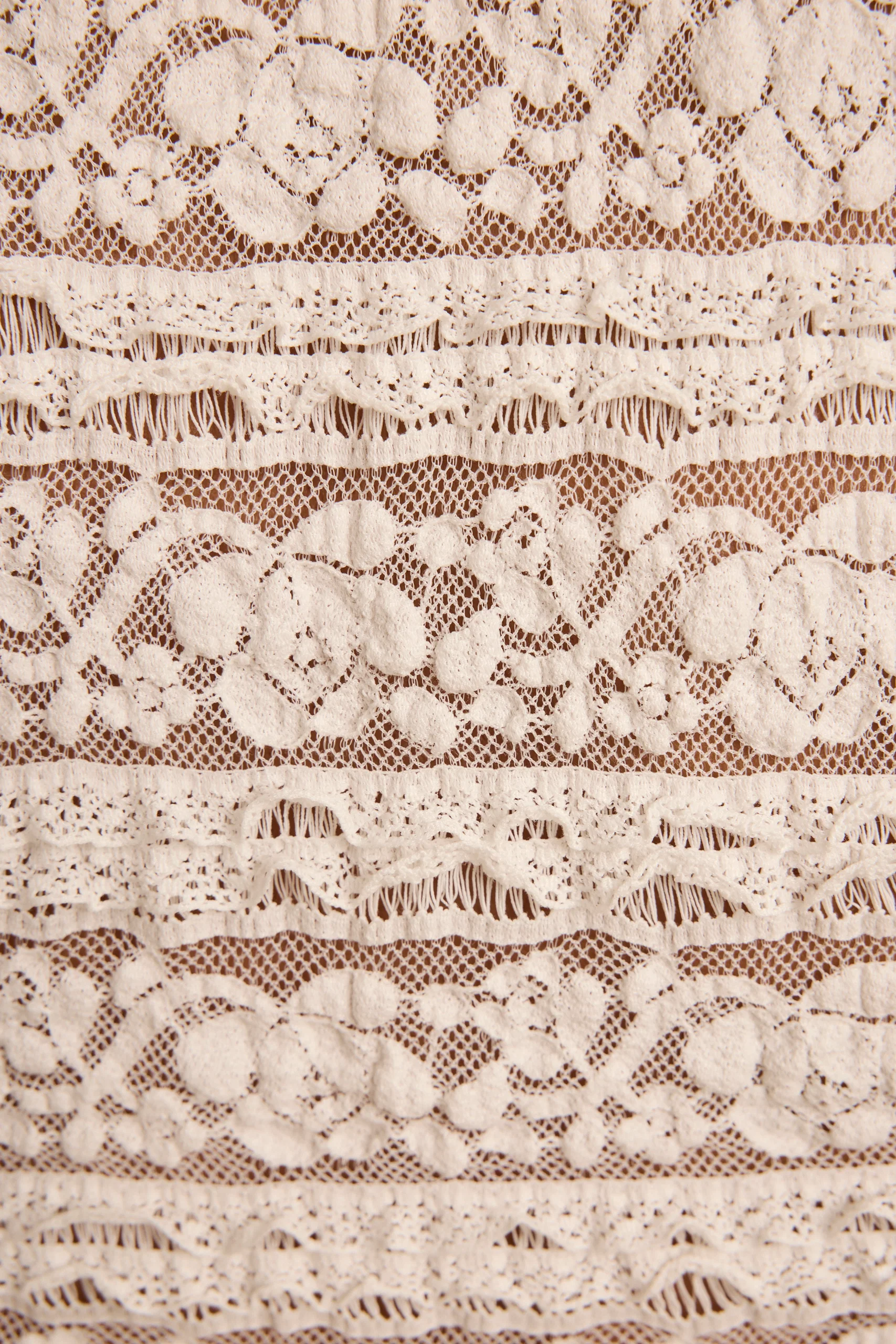Kristina White Lace Top - Image 6