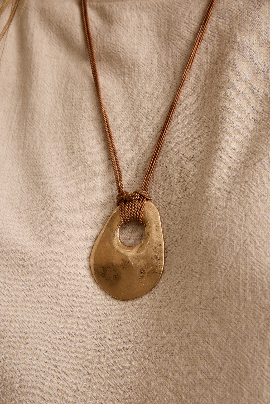 Lani Gold Pendant Necklace - Image 2