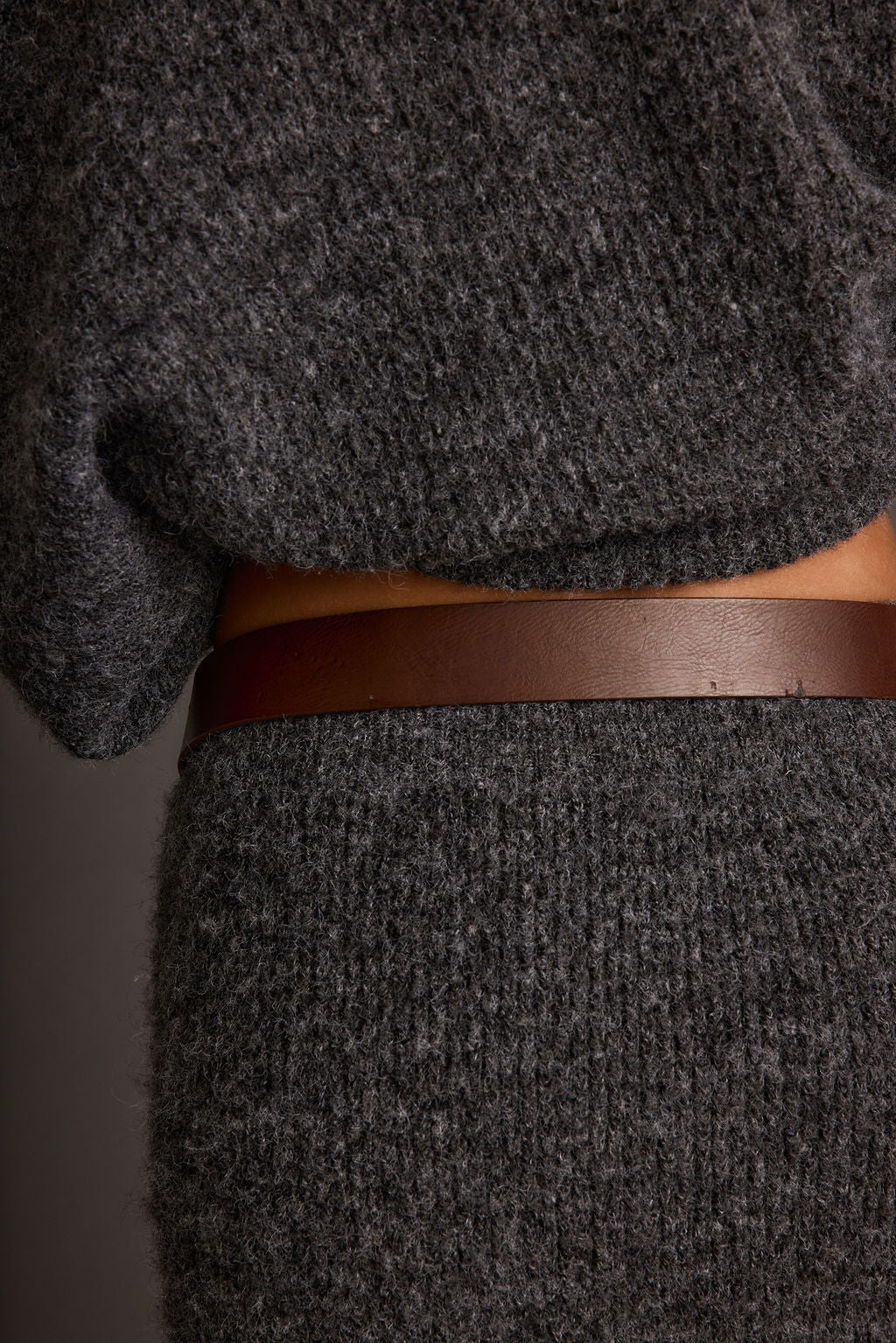 Lodge Brown and Silver Statement Belt - Image 4