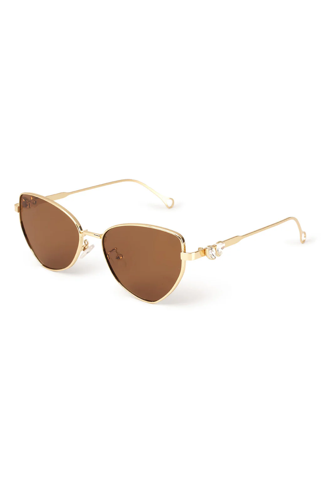 Lucas Brown Cat Eye Sunglasses - Image 2