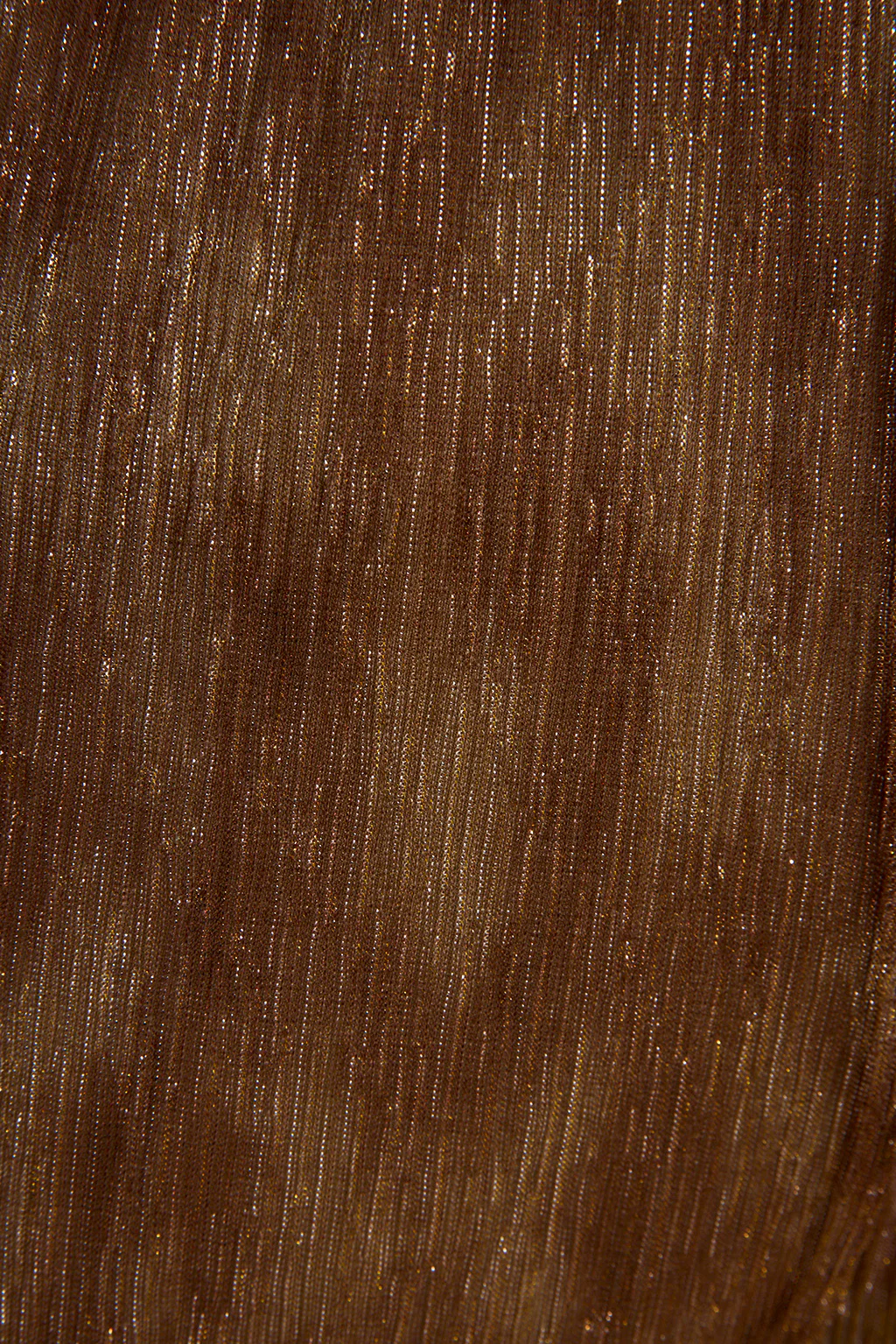 Marcos Bronze Lurex Jumpsuit - Image 5