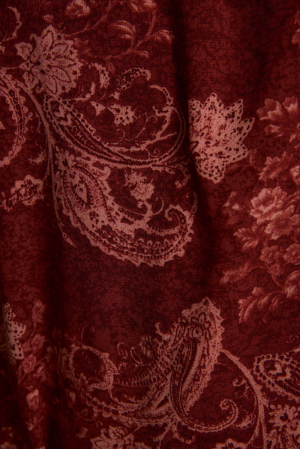 Mariana Mulberry Paisley Mini Dress - Image 6