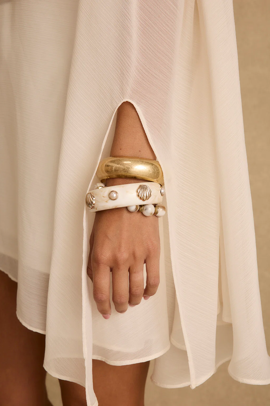 Mariners Set of 3 Gold Bangles - Image 4