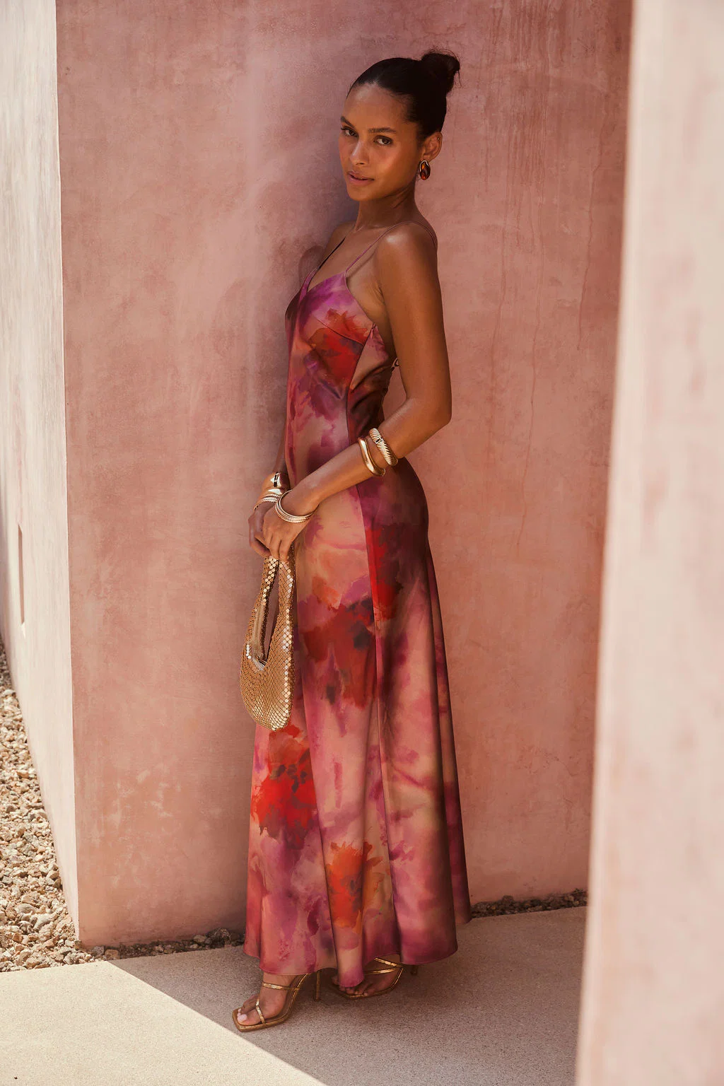 Marisela Berry Maxi Dress - Image 10