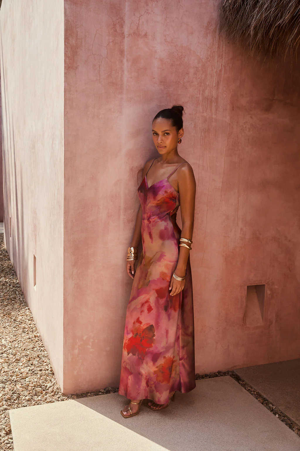 Marisela Berry Maxi Dress - Image 9
