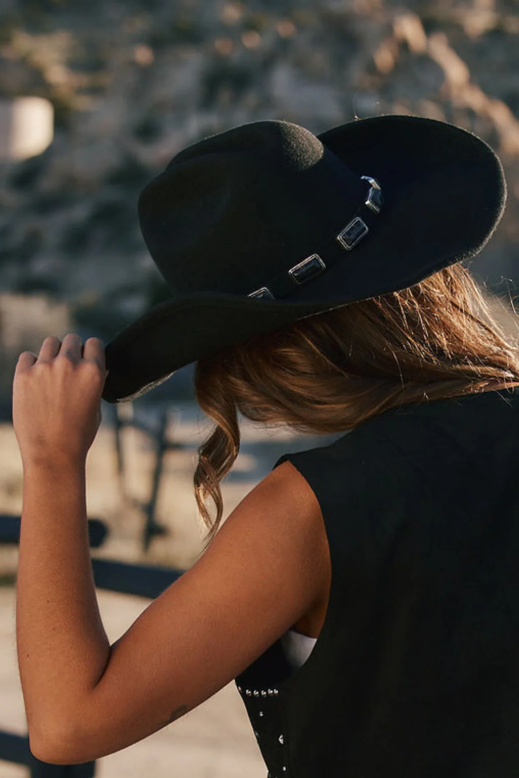 McGraw Black Onyx Cowboy Hat - Image 6