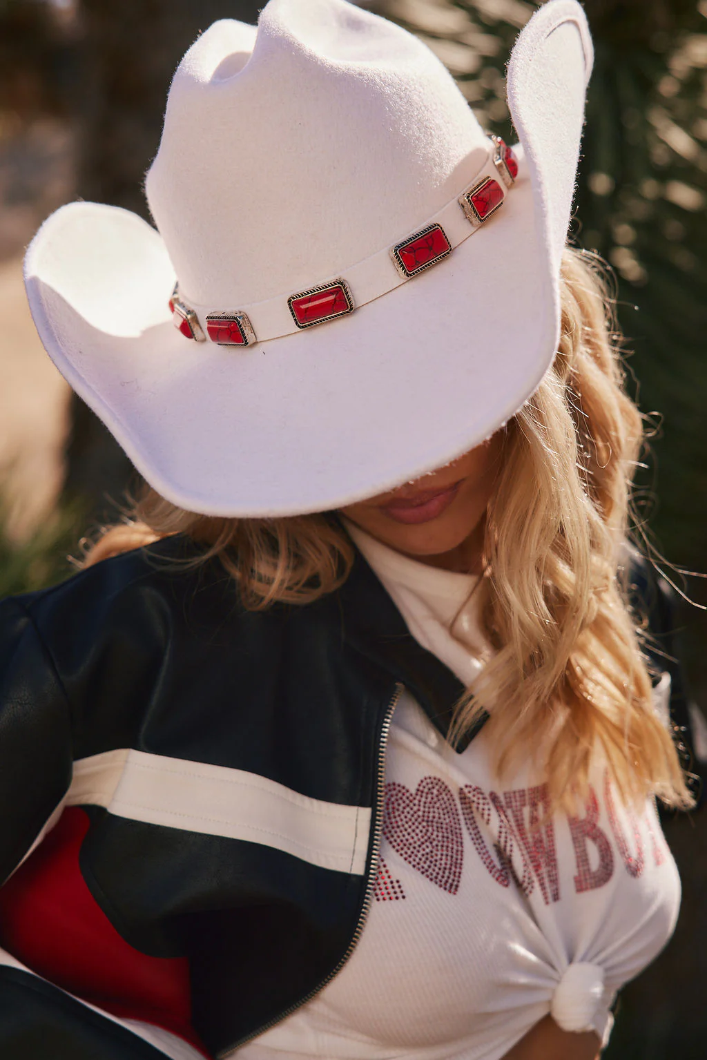 McGraw White Cowboy Hat - Image 6
