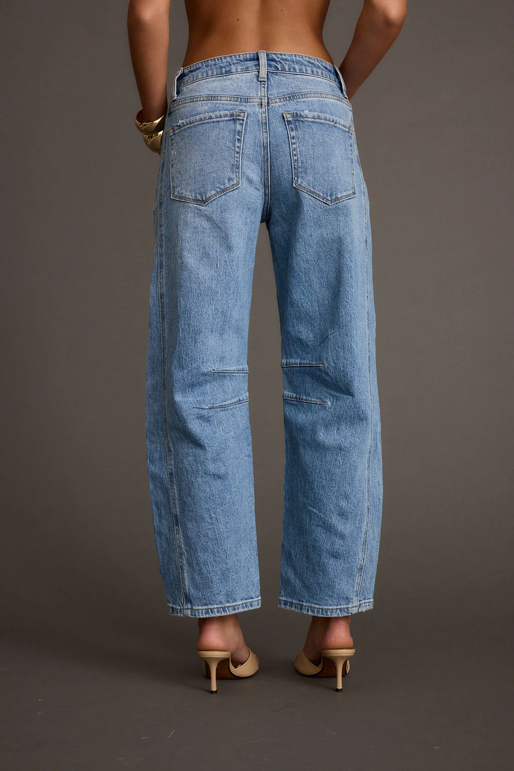 Muse Barrel Denim Jeans - Image 3