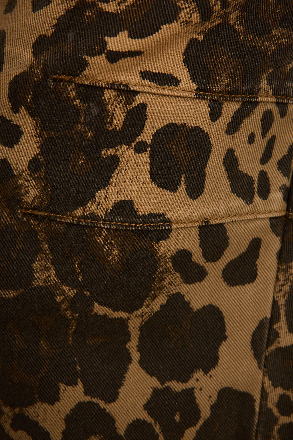 Muse Leopard Barrel Jeans - Image 8