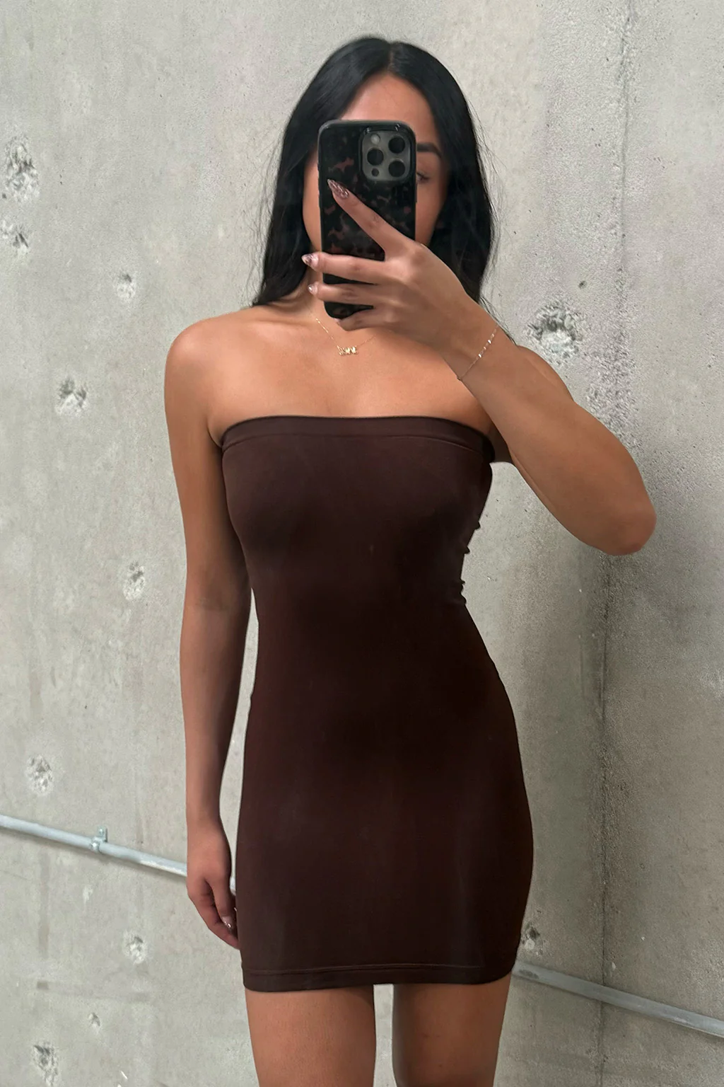 Norma Brown Strapless Under Dress - Image 3