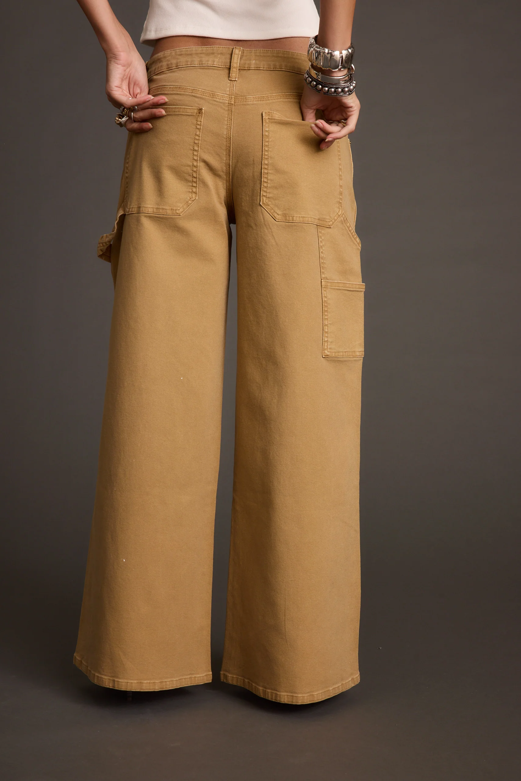 Parker Khaki Carpenter Pants - Image 3