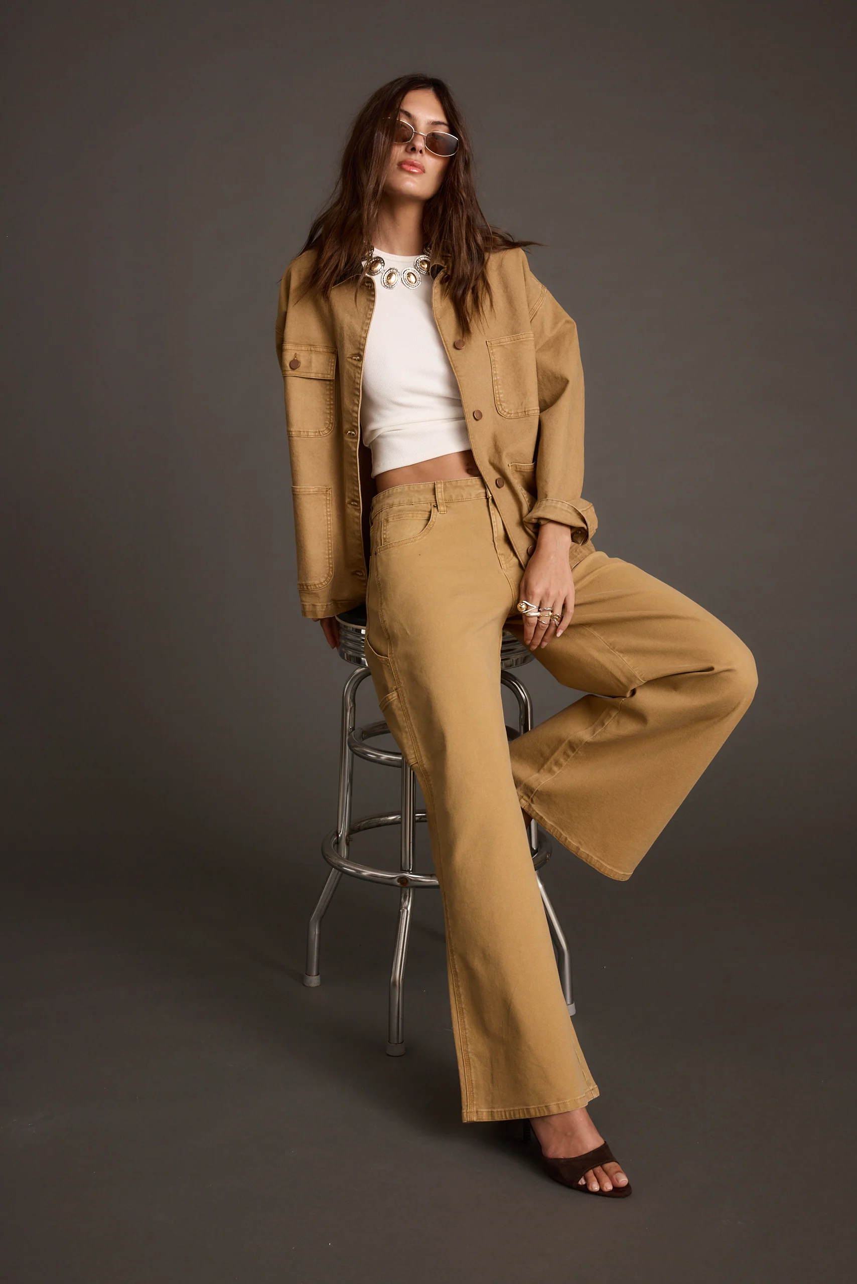 Parker Khaki Carpenter Pants - Image 8