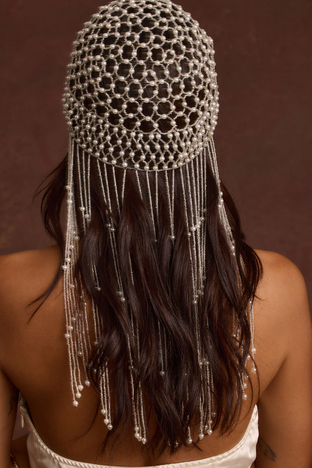 Polina Pearl Headpiece - Image 3
