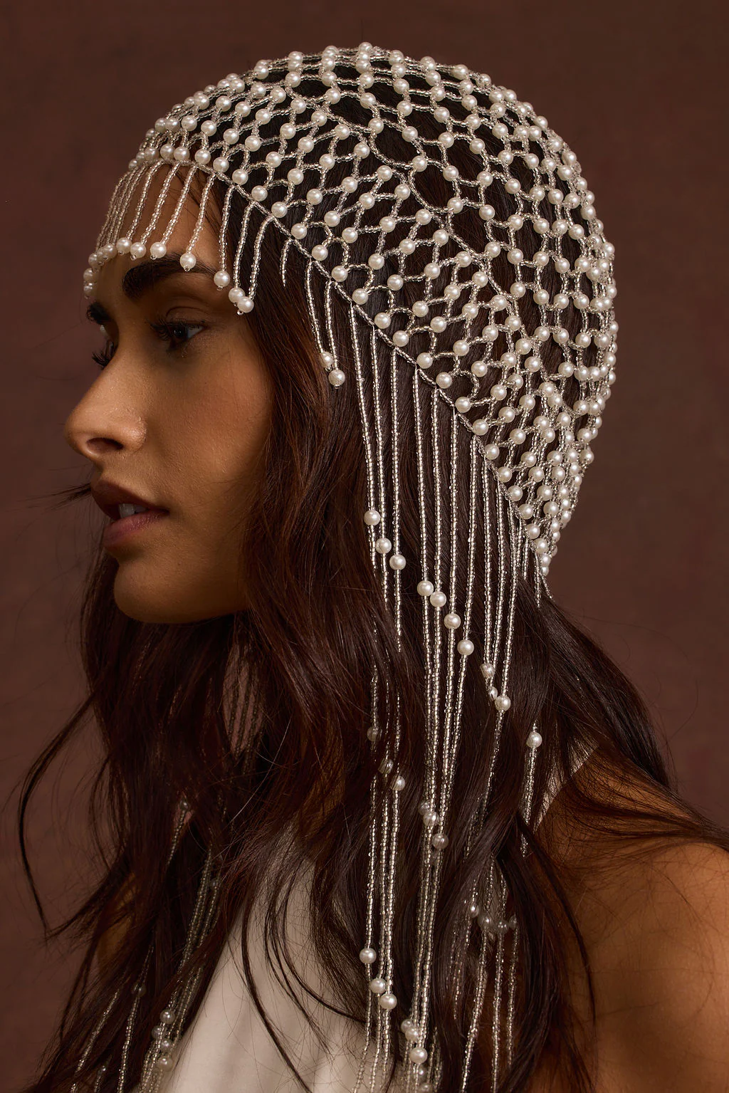 Polina Pearl Headpiece - Image 8