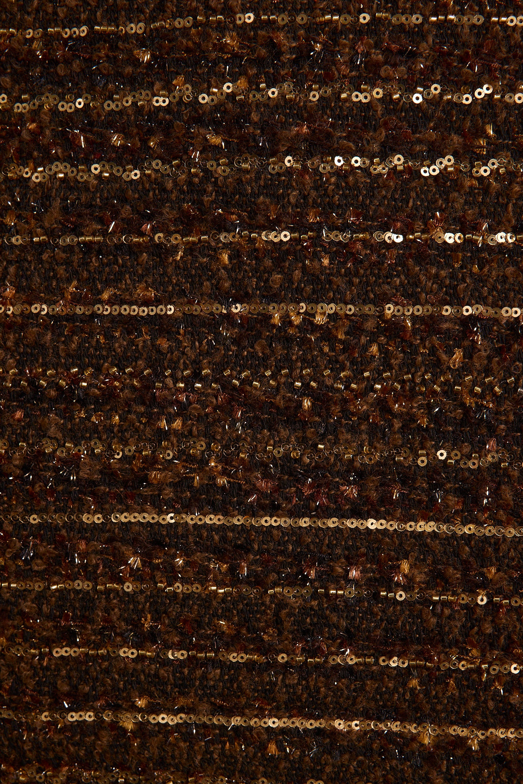 Prescott Mocha and Gold Micro Mini Skirt - Image 13